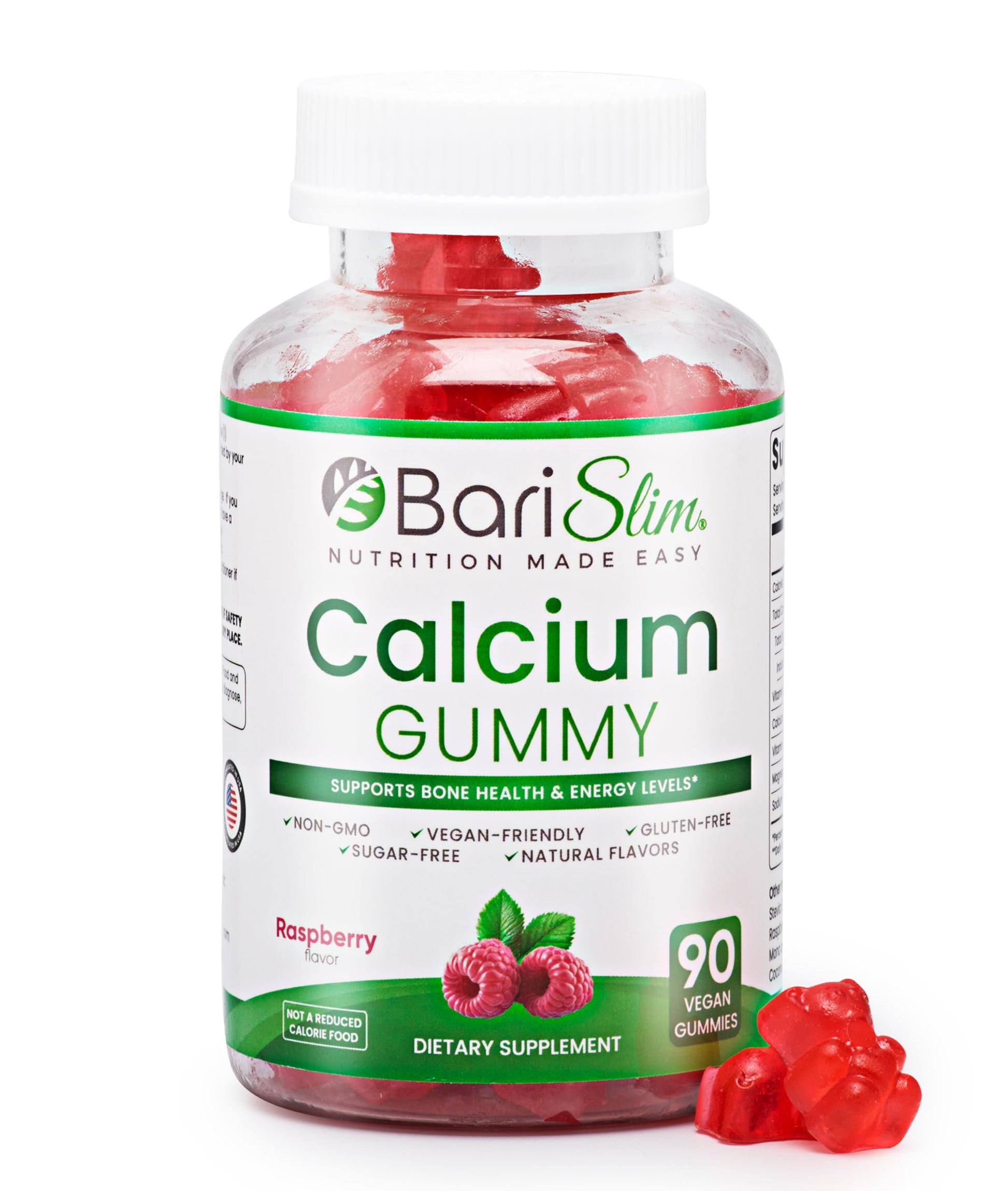 BariSlim Bariatric Calcium Gummies, 90 Count