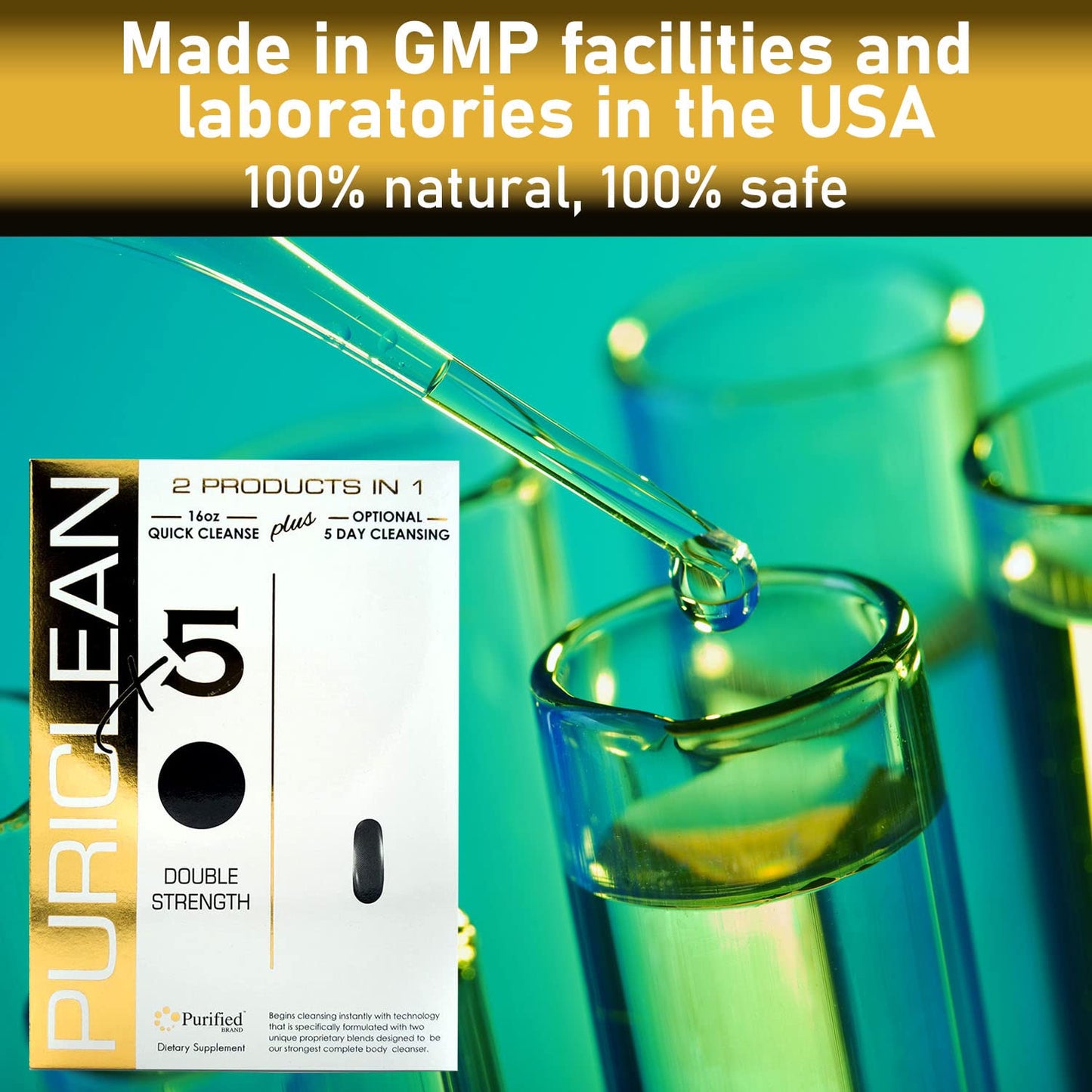 Wellgenix Puriclean X5 Complete Body Cleanser 2-in-1 Detox Capsule 2