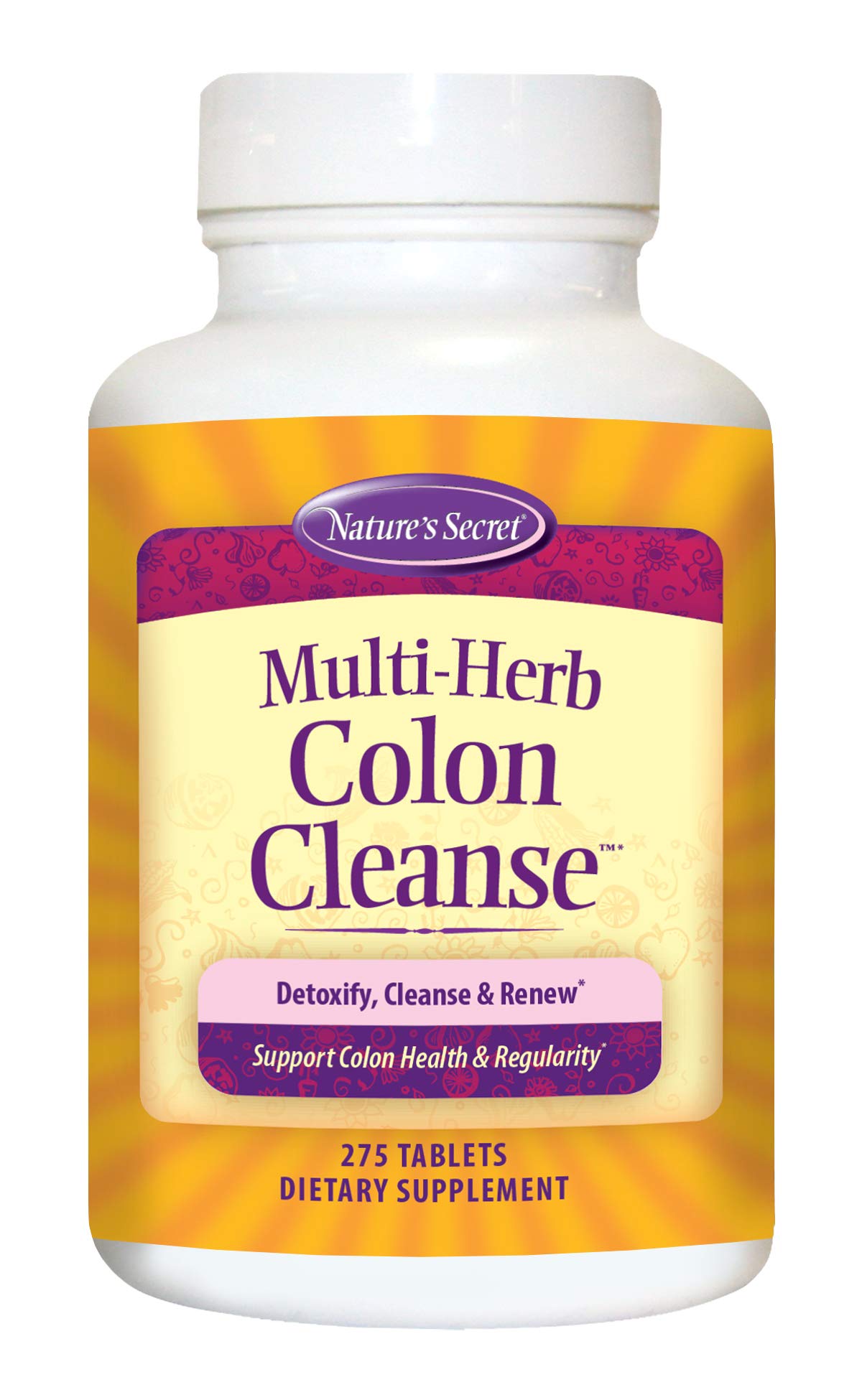 Irwin Naturals Nature's Secret Multi-Herb Colon Cleanse, 275 Tablets