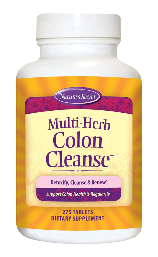 Irwin Naturals Nature's Secret Multi-Herb Colon Cleanse, 275 Tablets