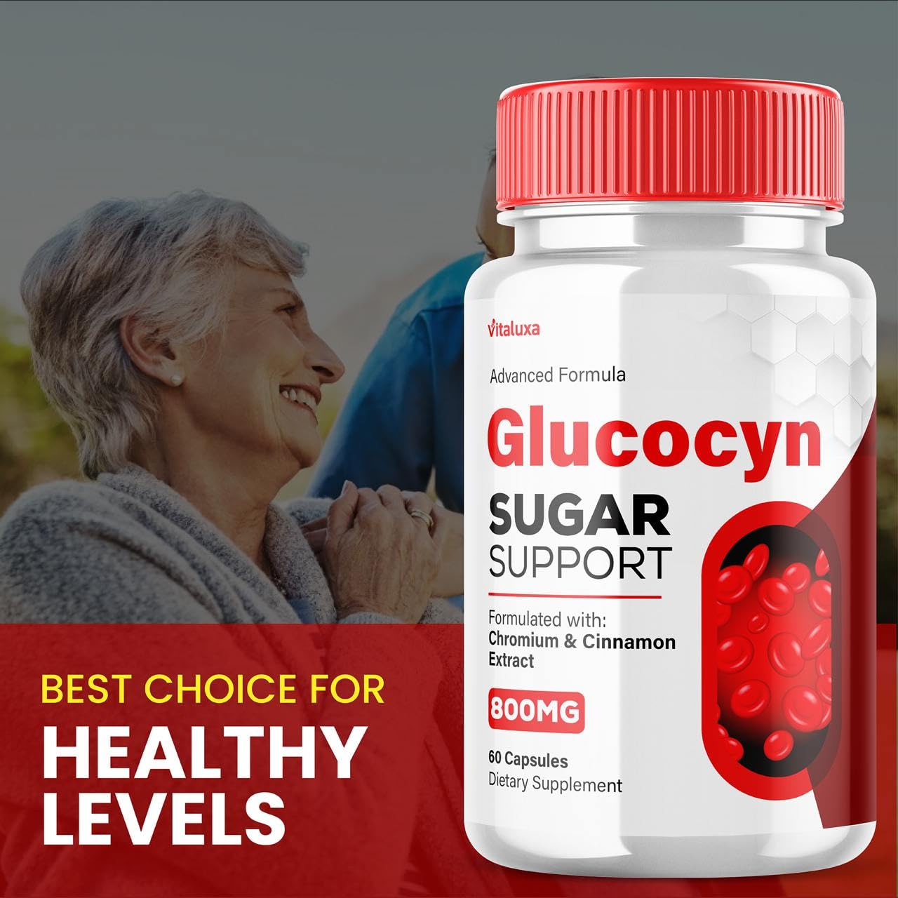 Vitaluxa Glucocyn 300 Capsules