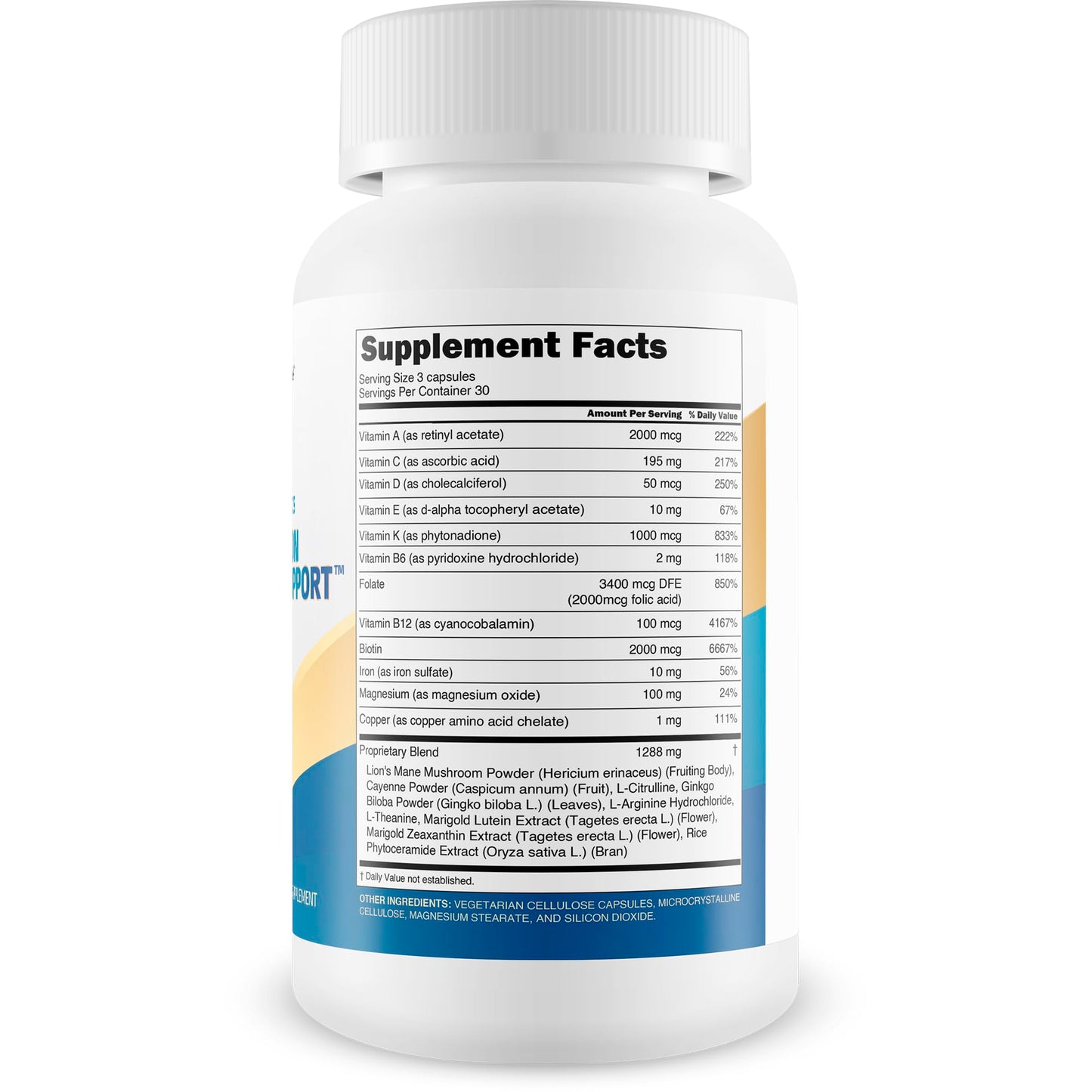 New Vibrations Nutrition Biblical Super Foods Memory, Vision, & Circulation Support Capsule, 90 Count