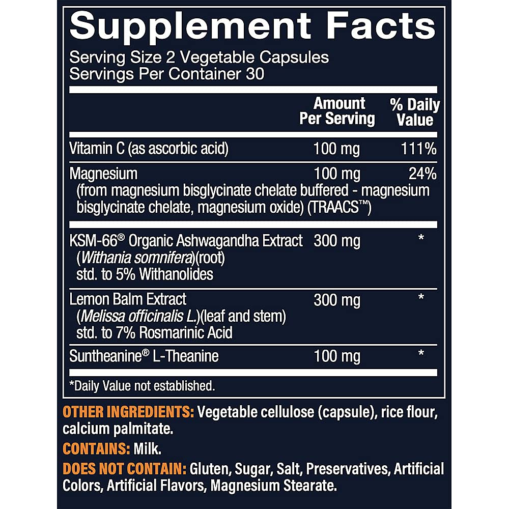 Vthrive Relax and Restore Capsule, 60 Count
