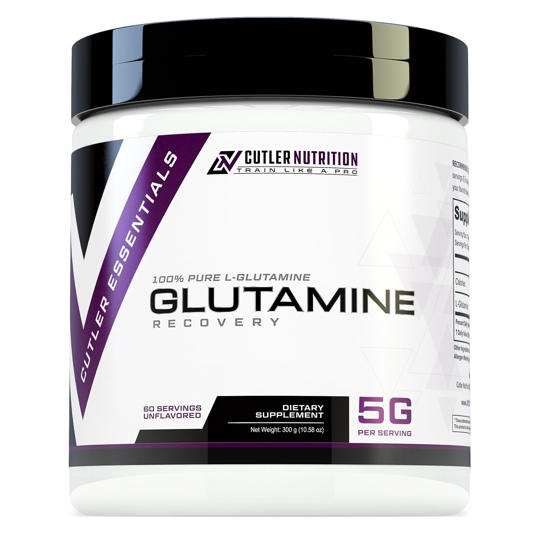 Cutler Nutrition L-Glutamine Powder 10.58 Ounce