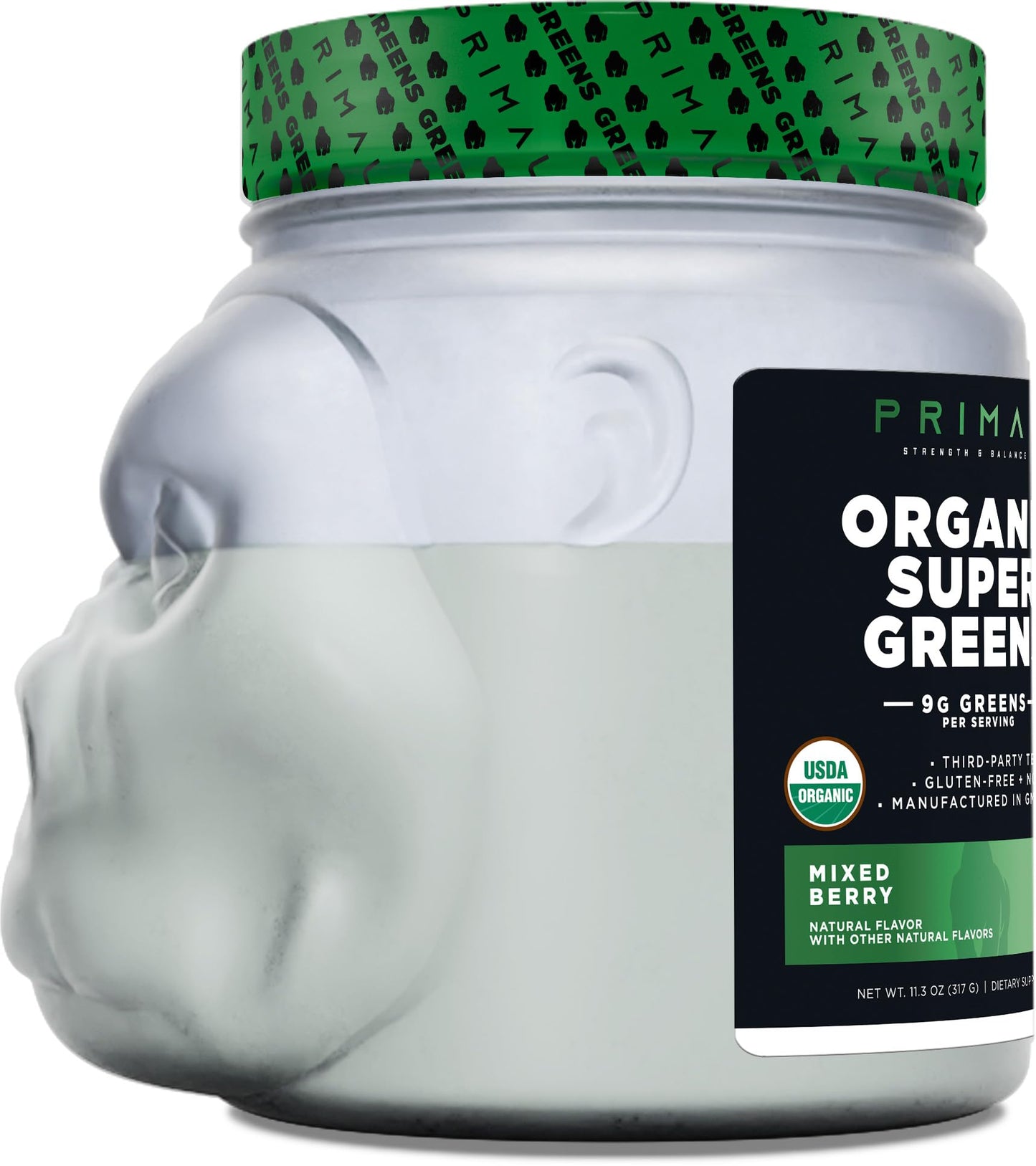 Primal Organic Super Greens Powder 11.3 Ounce