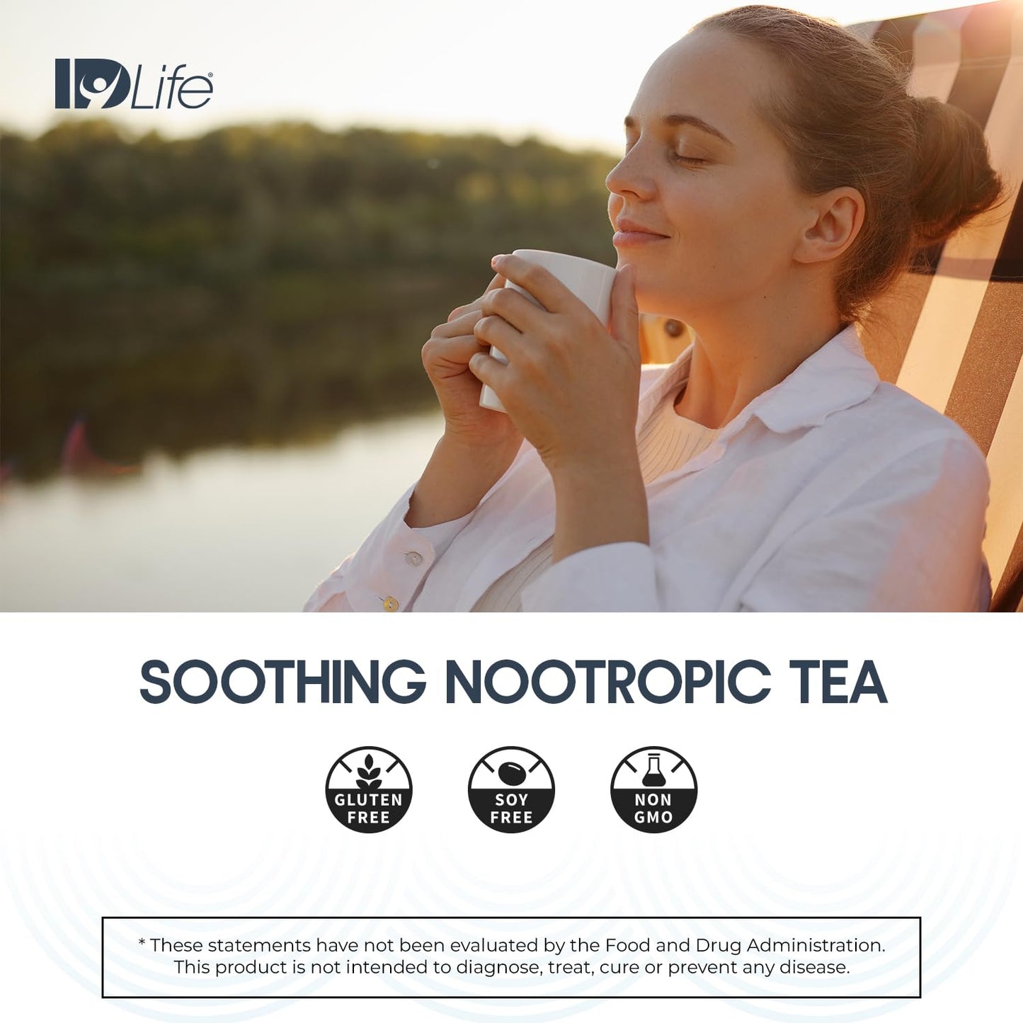 IDLife Calm Cognitive Support Powder with Adaptogenic Blend 3.92