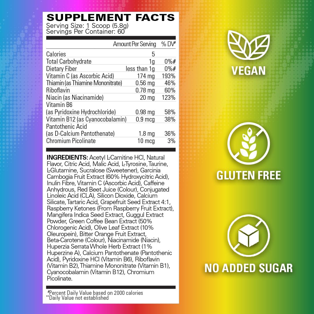 EHP Labs OxyShred Pre Workout Powder 11.02 Ounce