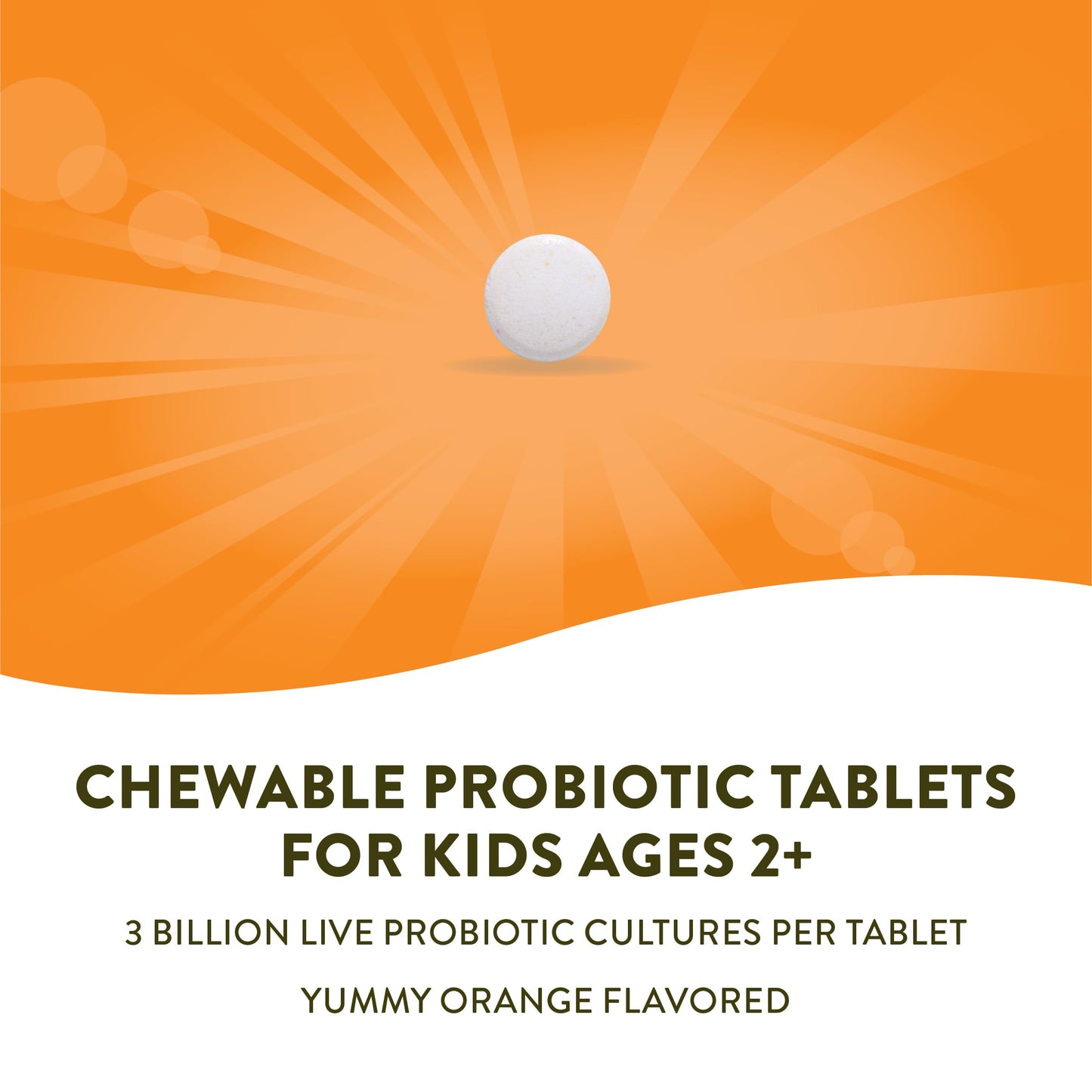 Nature's Way Primadophilus Kids 3 Billion Chewables, 60 Count