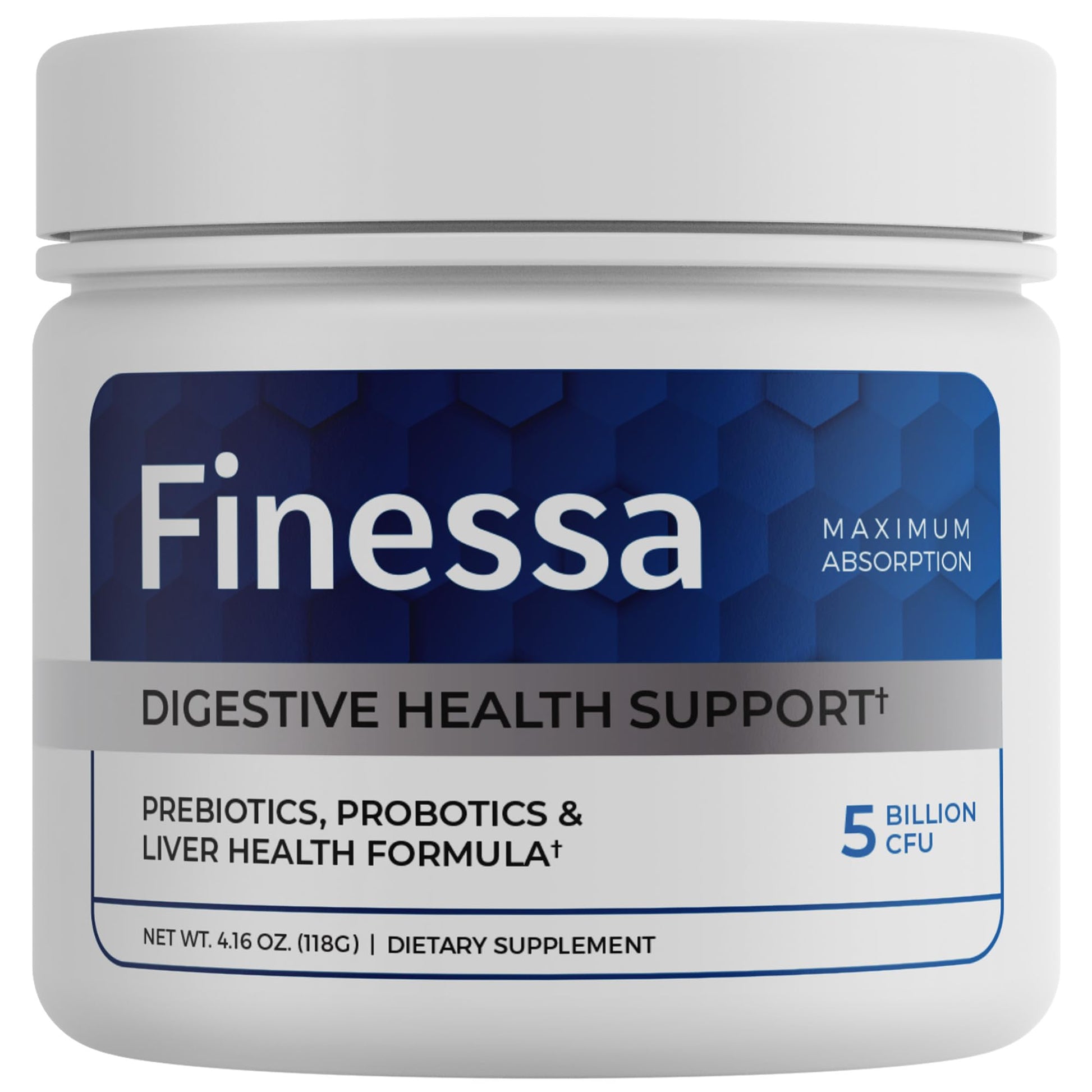 Finessa Digestive Probiotic Powder 3.99 Ounce