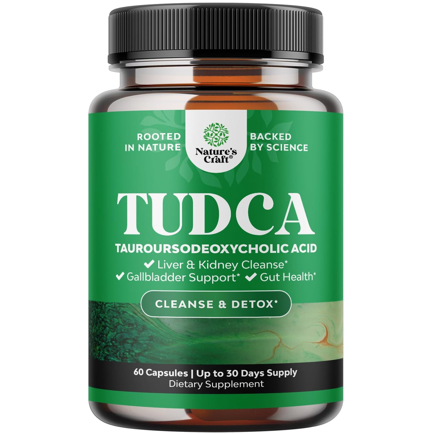 Natures Craft TUDCA Capsule 500mg, 60 Count