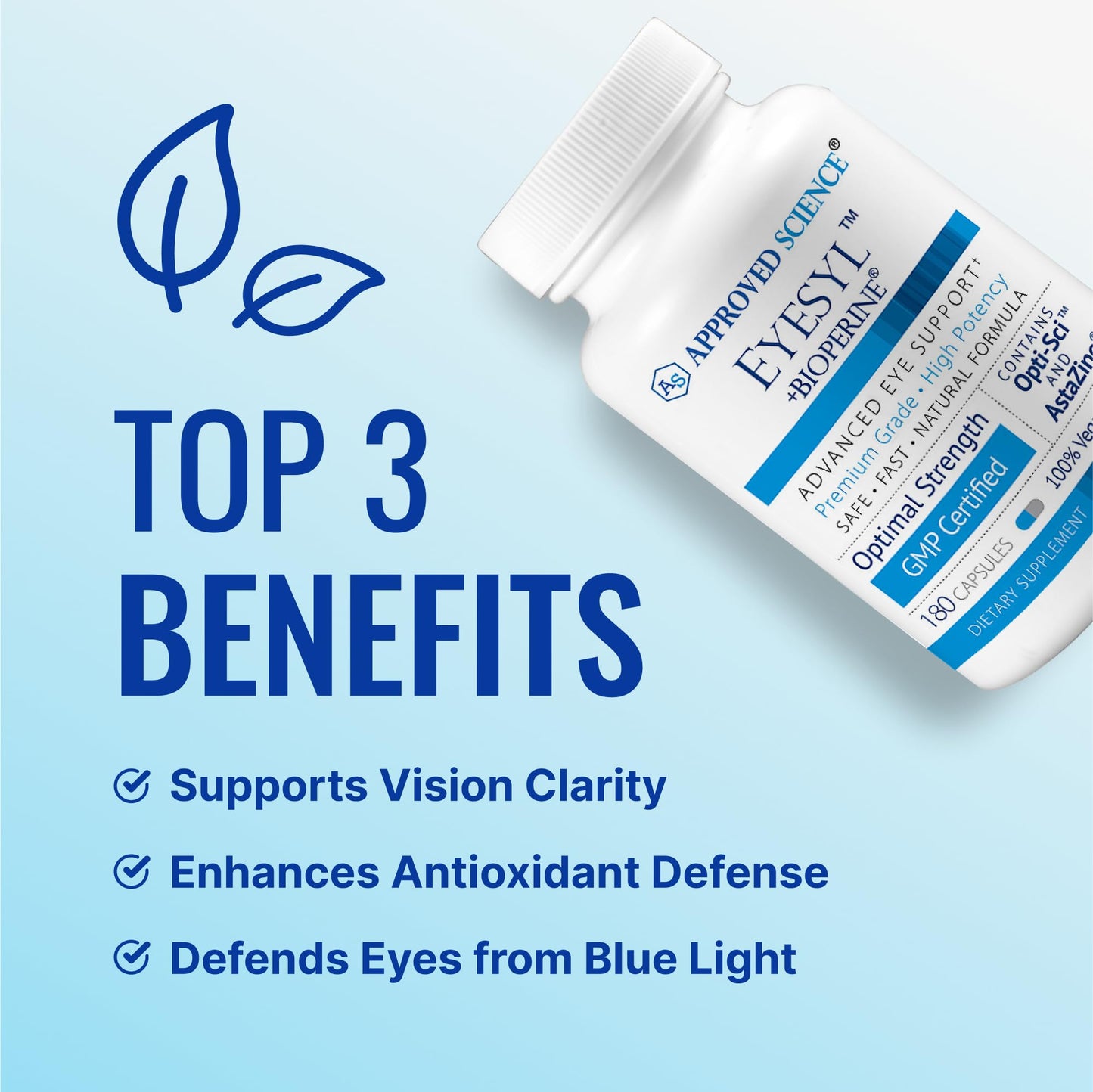 Approved Science EyeSyl Eye Support Supplement Capsule 360 Capsules