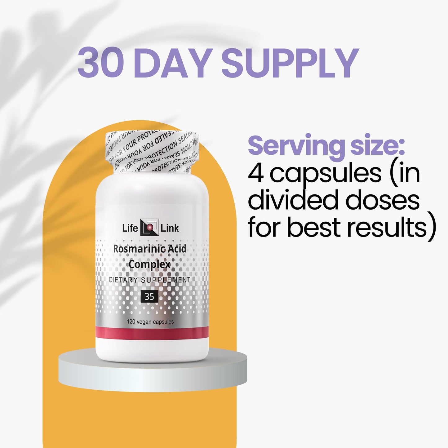 LifeLink Rosmarinic Acid Complex Capsule 120 Capsules