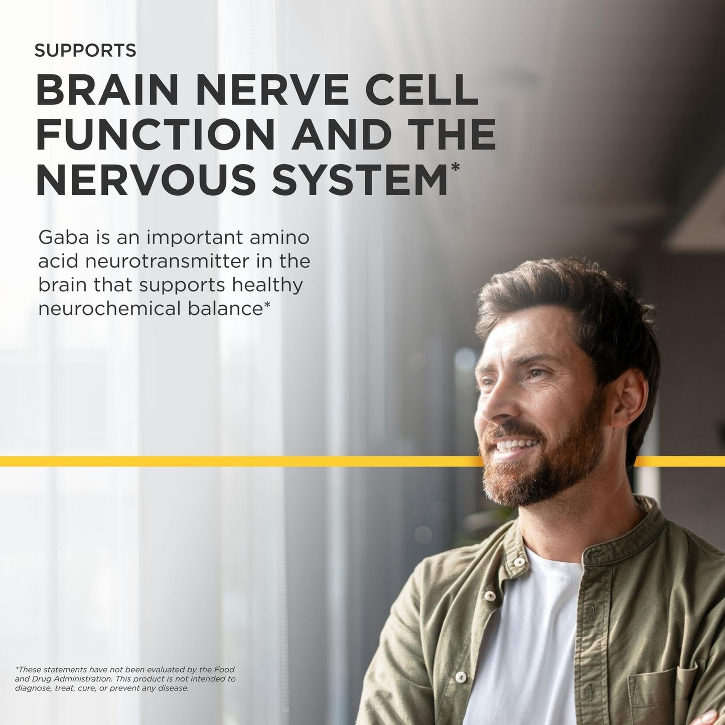 Integrative Therapeutics GABA Capsule, 60 Capsules