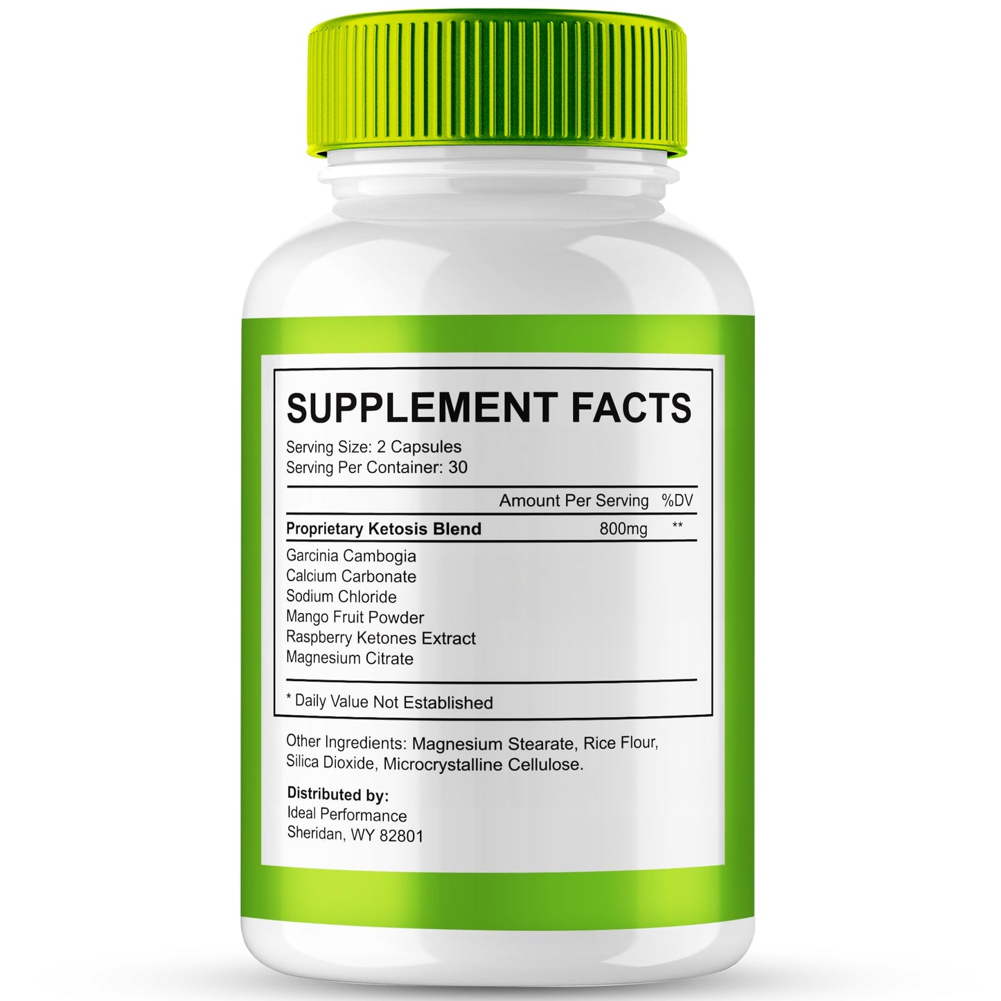 IDEAL PERFORMANCE Prozenith Pink Salt Capsules 120 Capsules