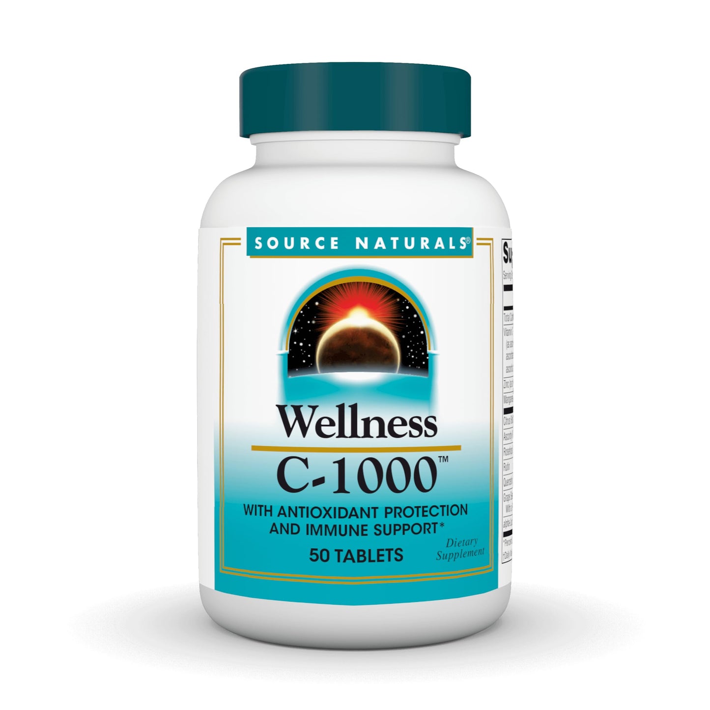 Source Naturals Wellness C-1000 Tablets, 50 Count