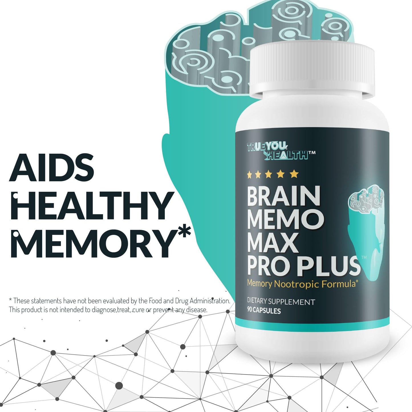 Generic Brain Memo Max Pro Plus Capsule, 90 Count