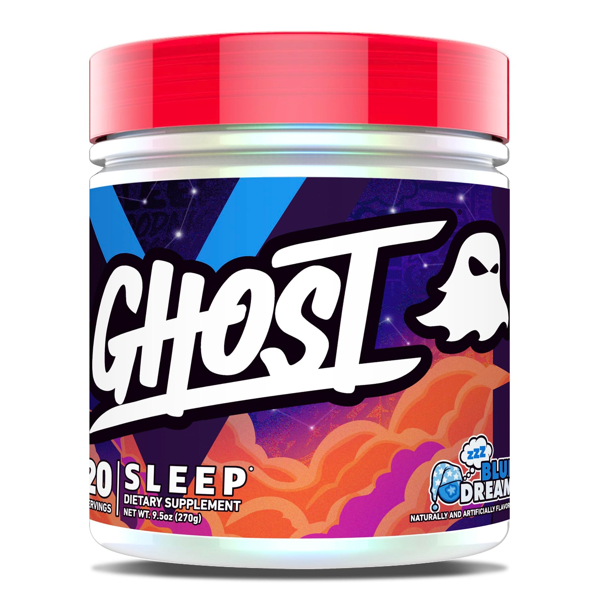 GHOST Sleep Dietary Supplement Blue Dream Powder 9.5 Ounce