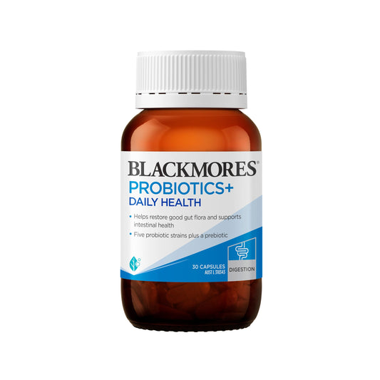 Blackmores Probiotics+ Daily Health Capsules, 30 Capsules