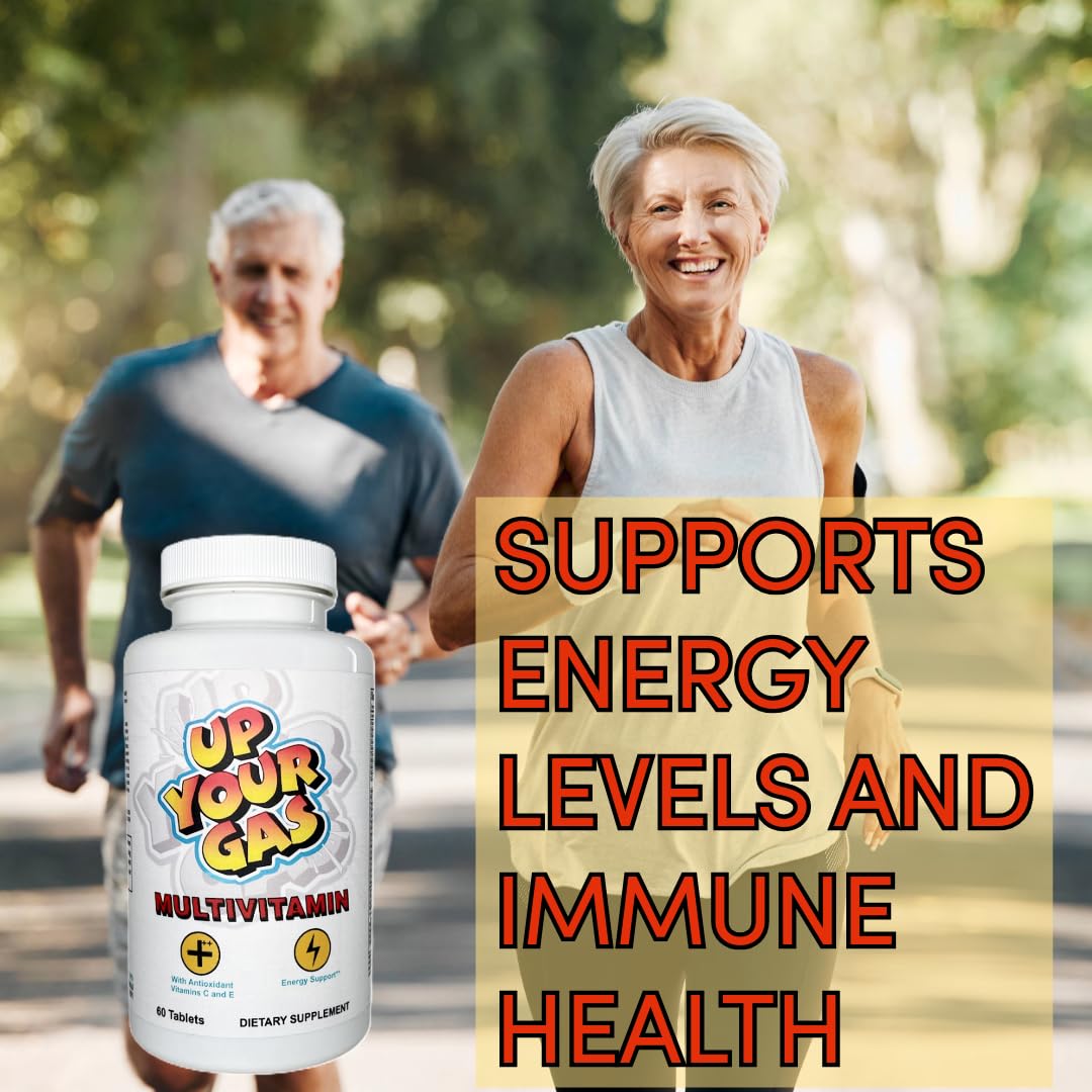 Hot Stuff Nutritionals Up Your Gas Multivitamin Tablets, 60 Count