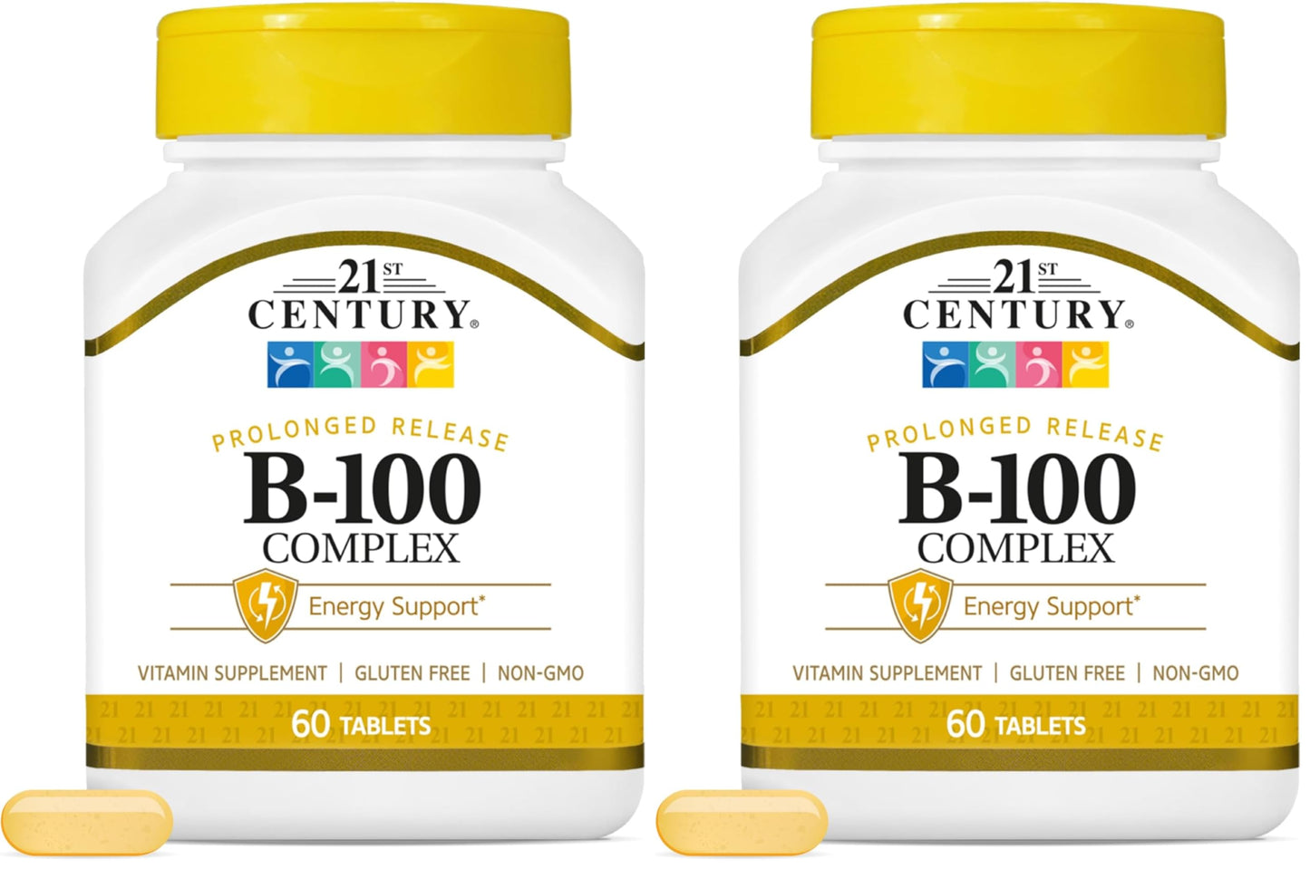 21st Century B 100 Complex Prolonged Release Tablets, 120 Tablets