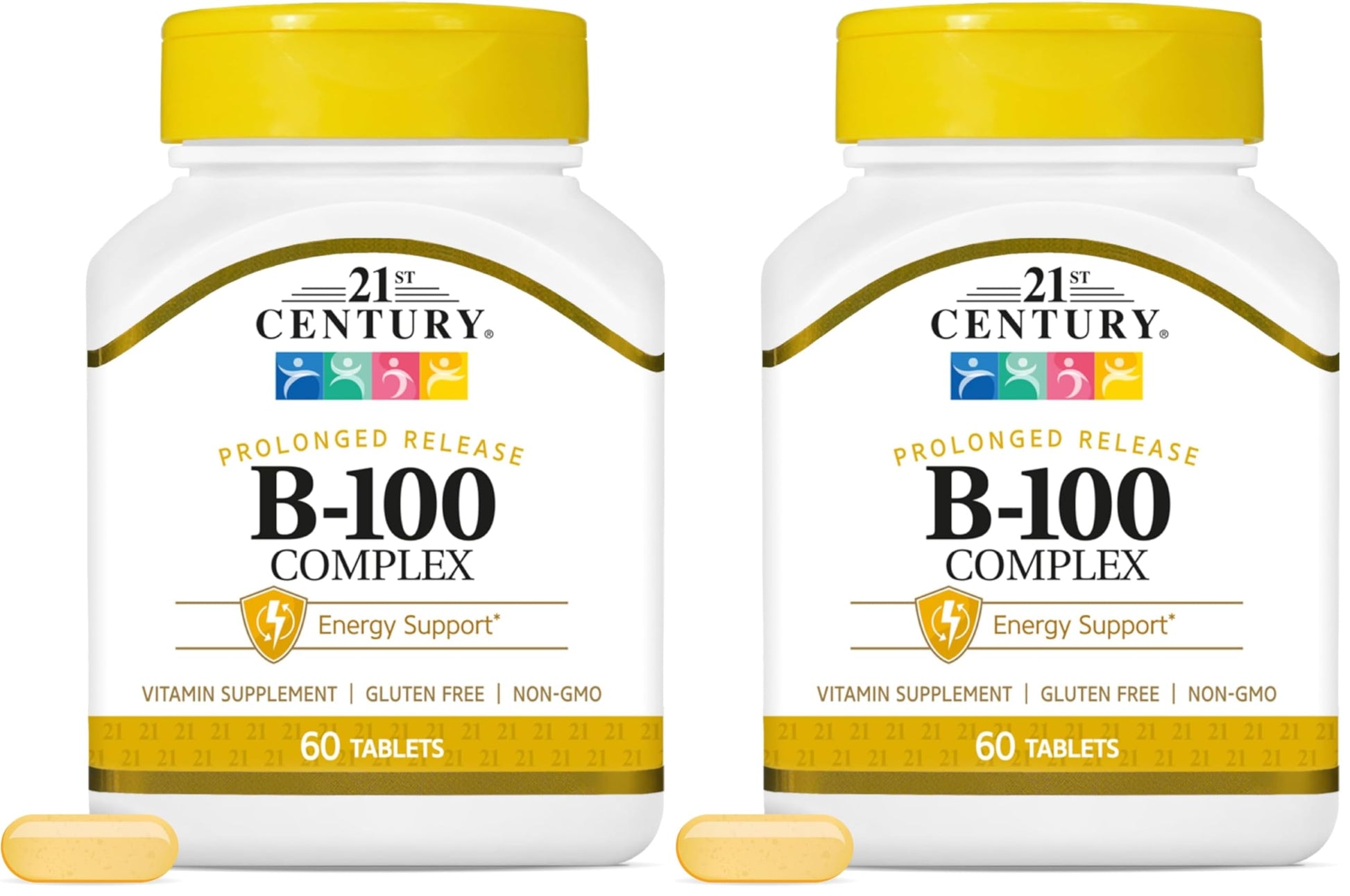 21st Century B 100 Complex Prolonged Release Tablets, 120 Tablets