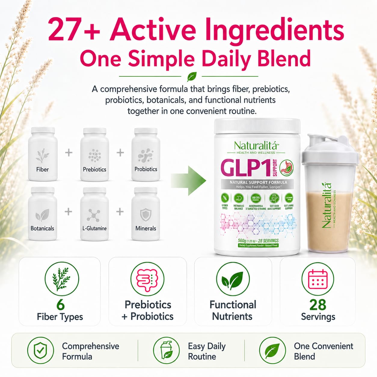 Naturalitá Health and Wellness Naturalita Fiber Powder Powder 39.5