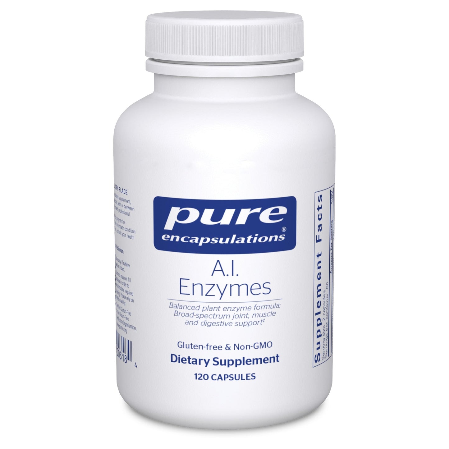 Pure Encapsulations A.I. Enzymes Capsules 120 Count