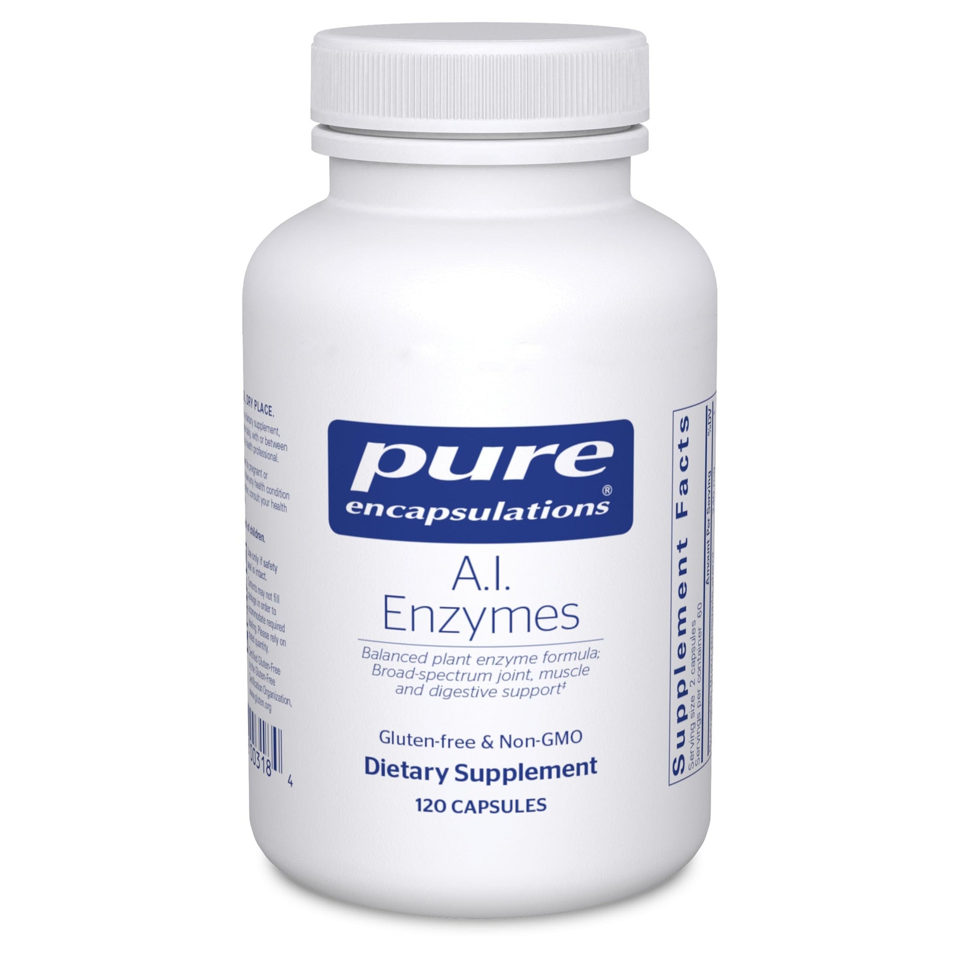 Pure Encapsulations A.I. Enzymes Capsules 120 Count