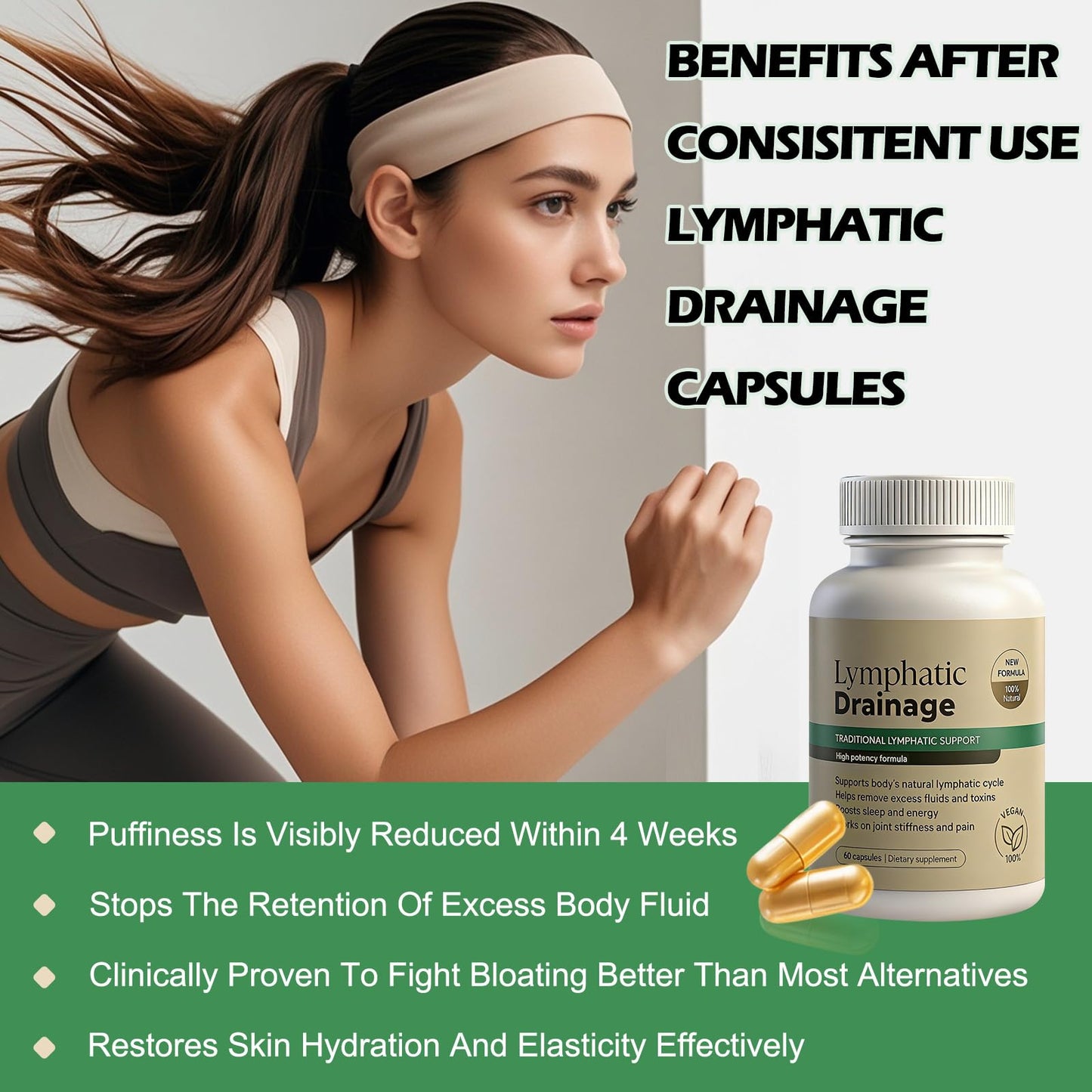 Tnaasmais Lymphatic Drainage Capsules, 60 Capsules