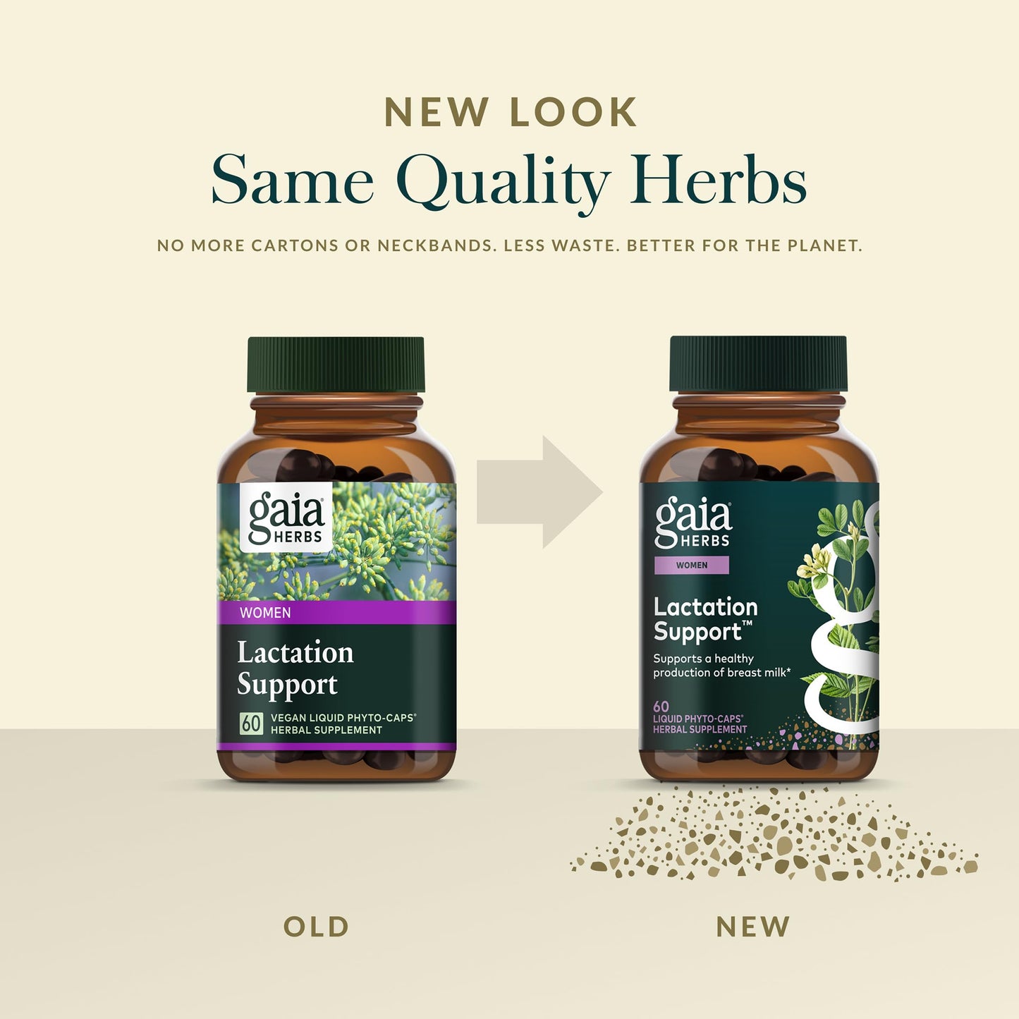 Gaia Herbs Lactation Support 60 Capsules