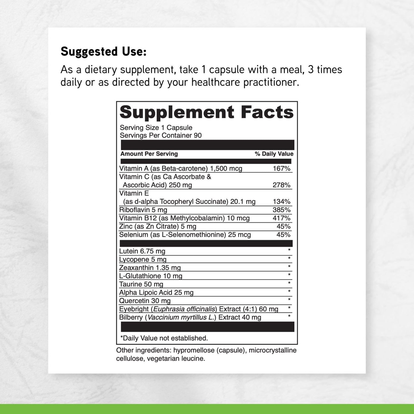 DAVINCI Healthy Eyes Tablet 90 Count