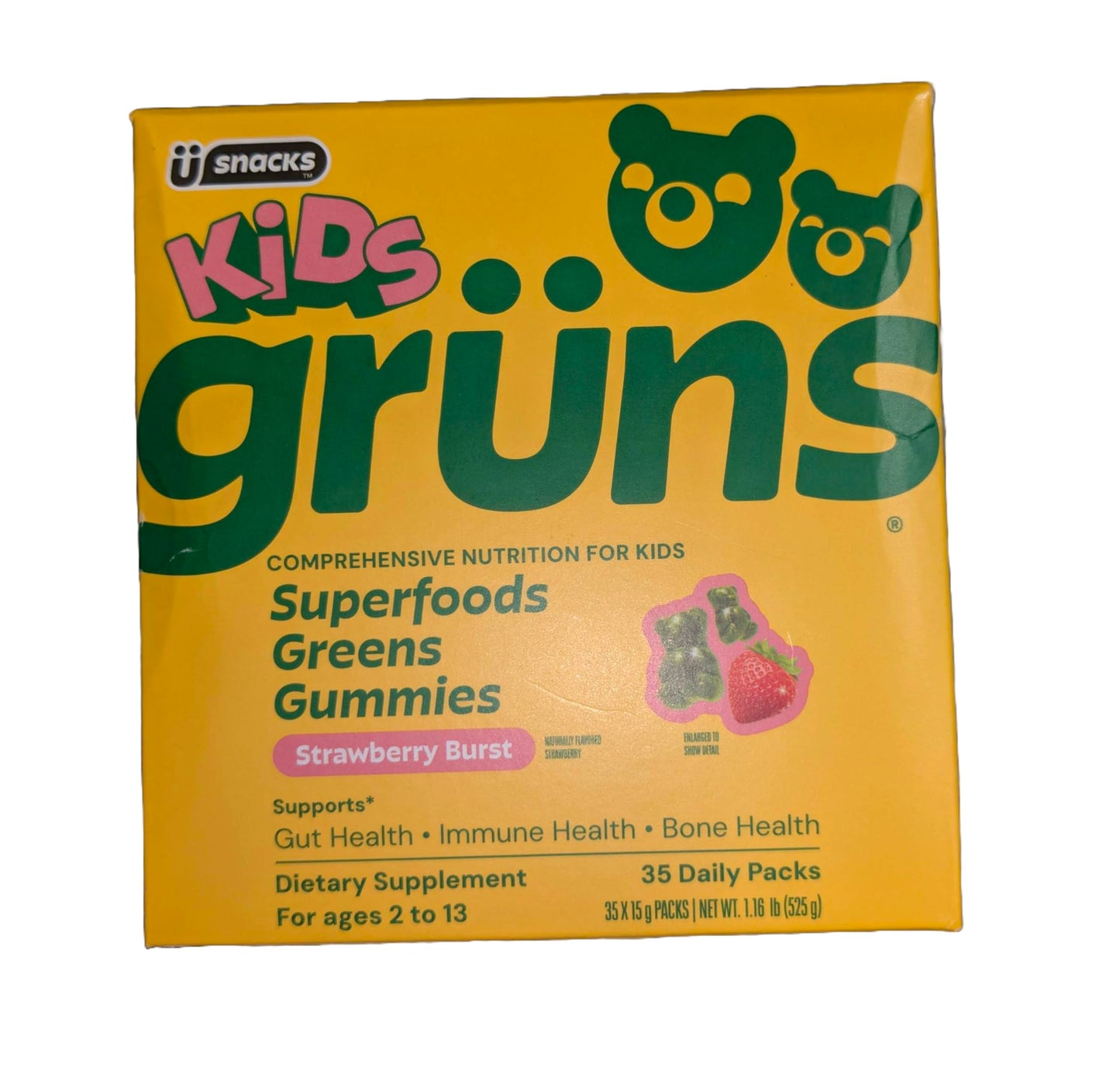Grüns Kids Daily Gummy 35 Count