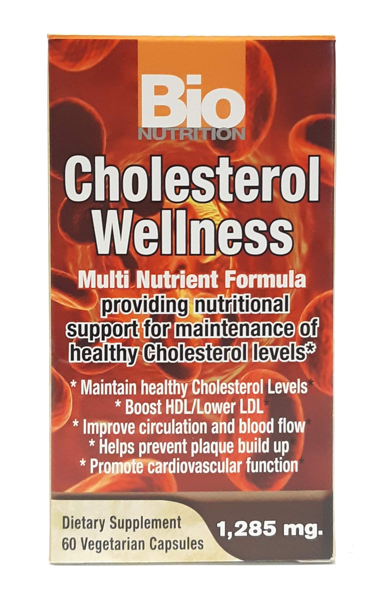 Bio Nutrition Cholesterol Wellness 120 Capsules
