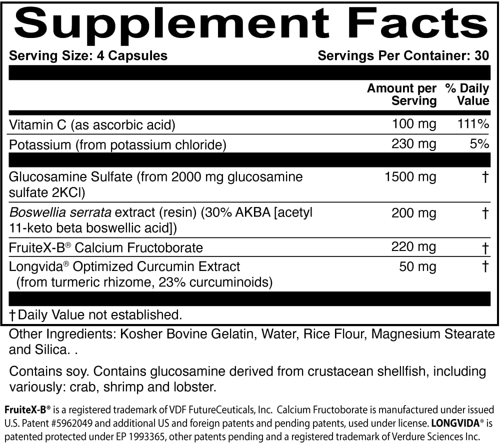 ScienceBased Health JointProtect Advanced Joint Support Capsules 120