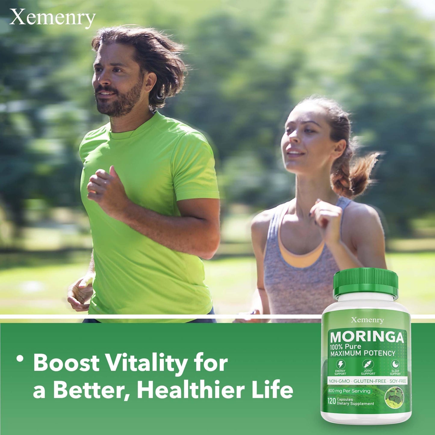 Xemenry Moringa Capsules Capsule 120 Count