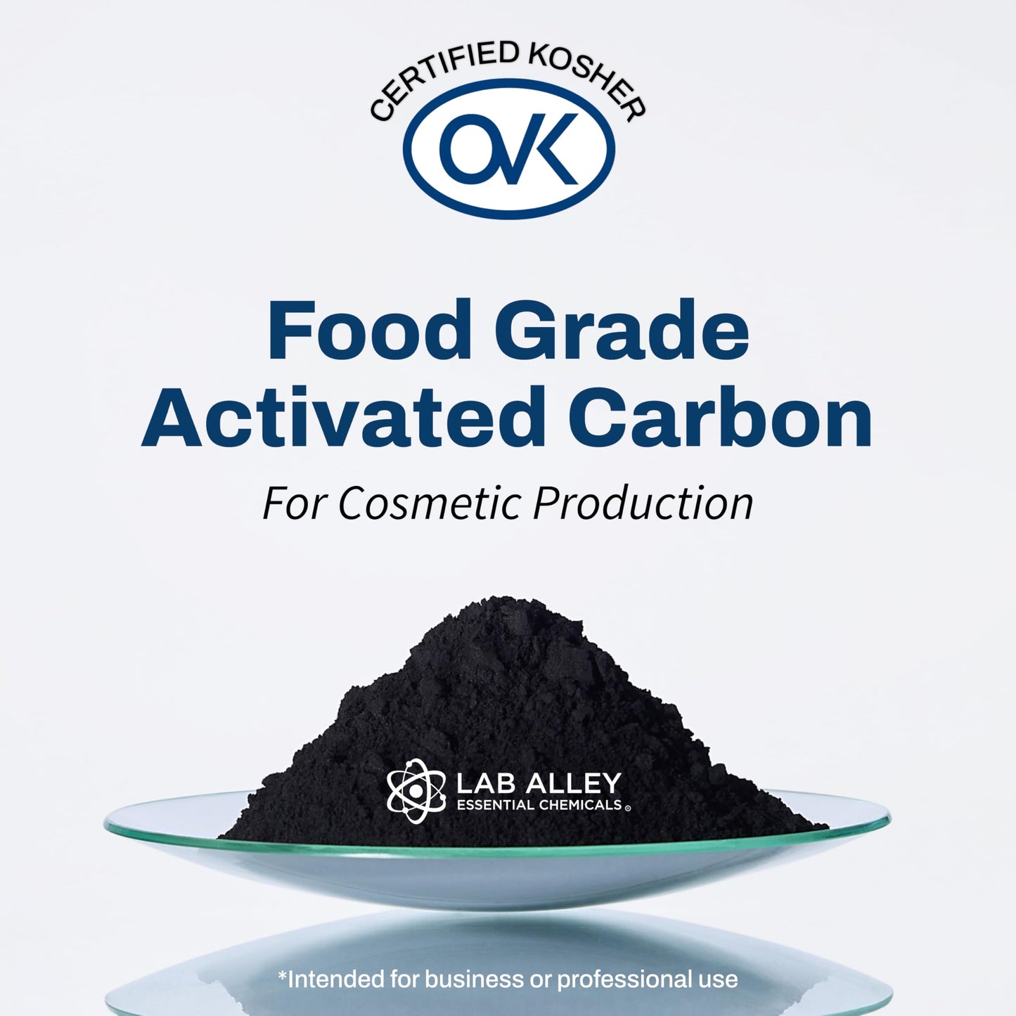Lab Alley Activated Carbon (Charcoal) Powder, 2 Pounds