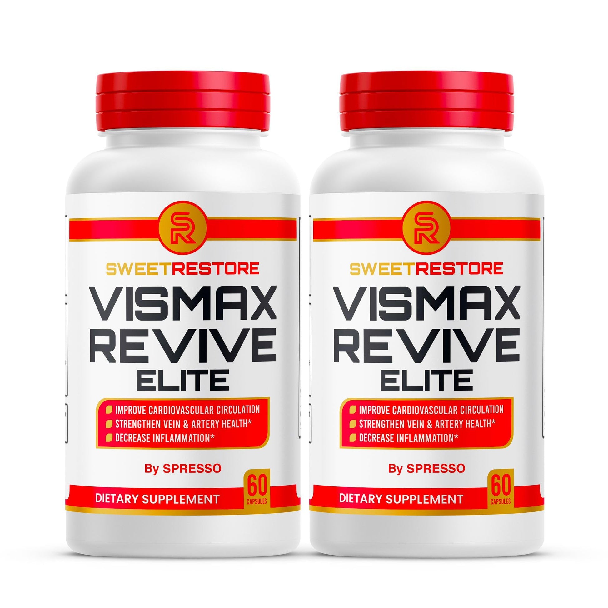 SPRESSO Vismax Revive Elite Capsules, 120 Capsules