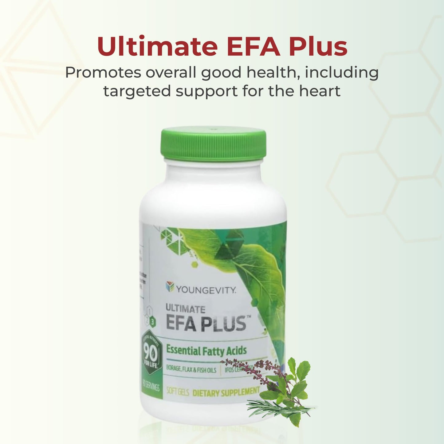 Youngevity Ultimate EFA Plus Capsule, 90 Capsules