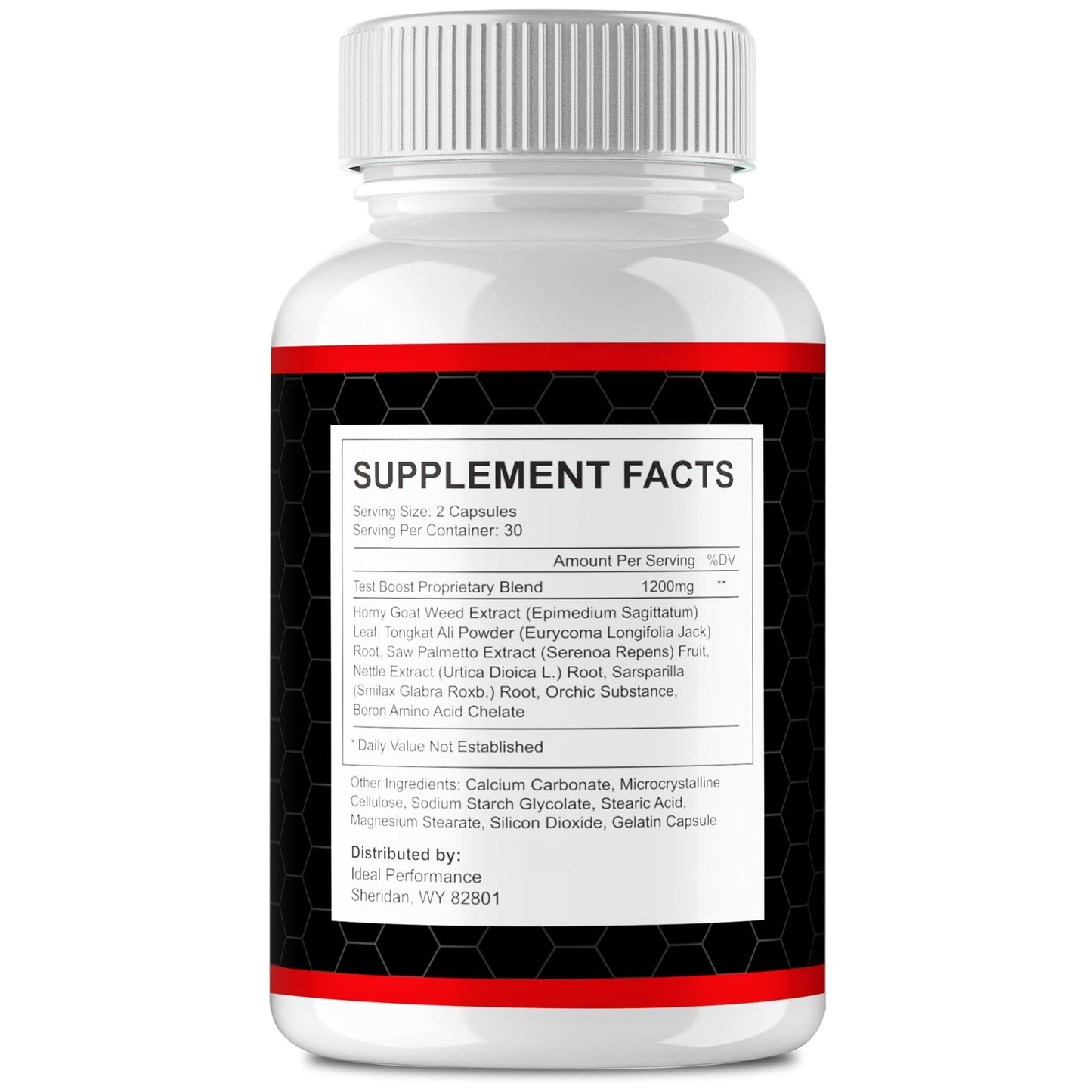IDEAL PERFORMANCE Iron Pure Supplement Capsules, 120 Capsules