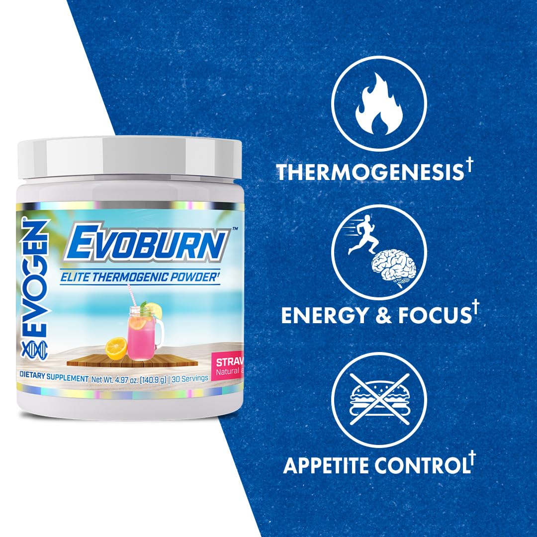 Evogen Evoburn Thermogenic Fat Burner Powder 5 oz