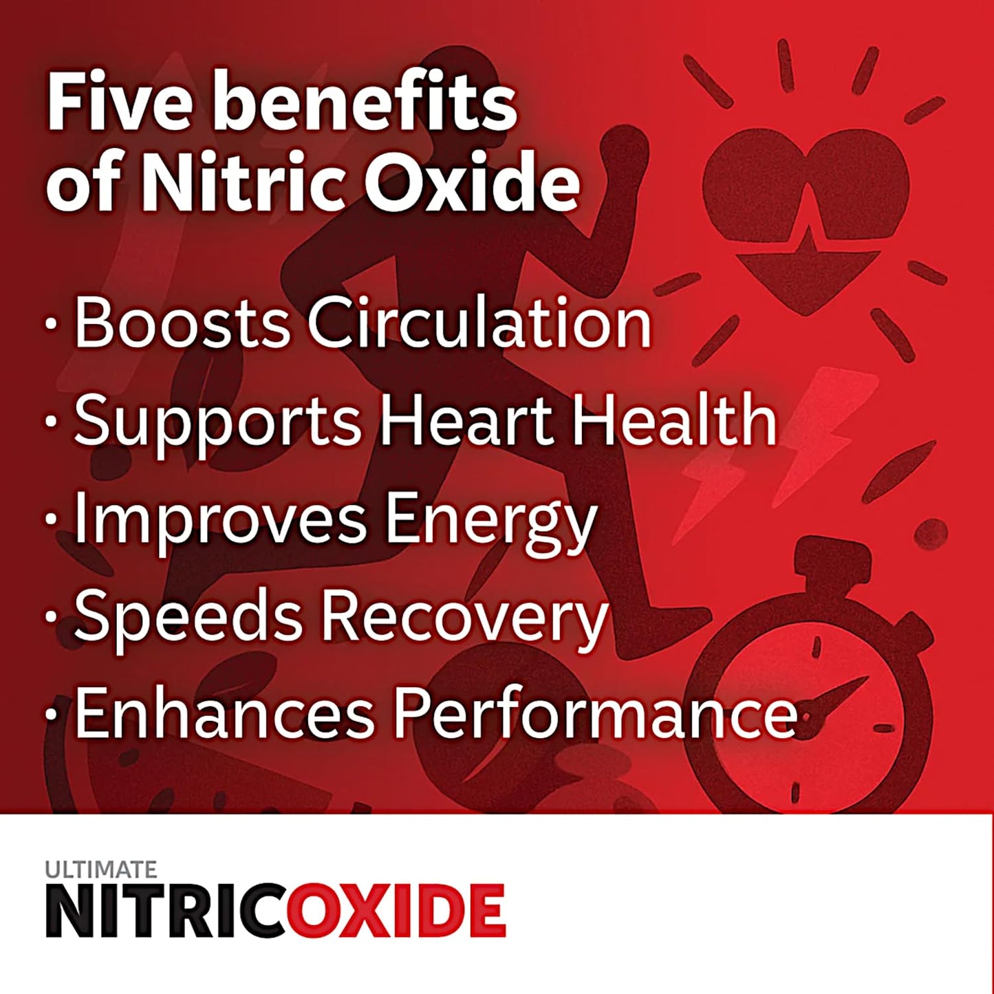 BioNox Nutrients Ultimate Nitric Oxide Premium Stamina & Performance Formula with AstraGin Ginseng, 120 Capsules