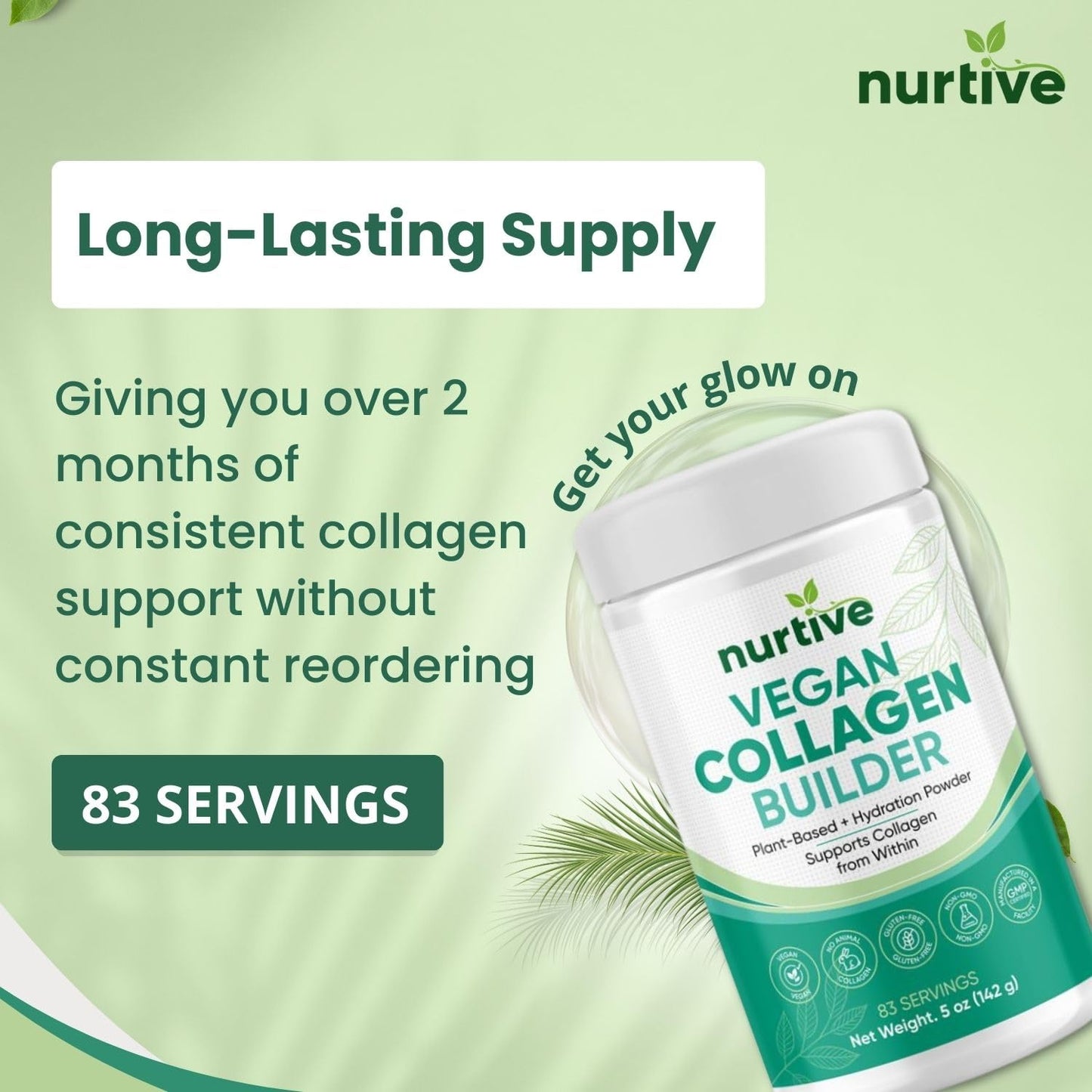 NURTIVE Vegan Collagen Builder Powder 5