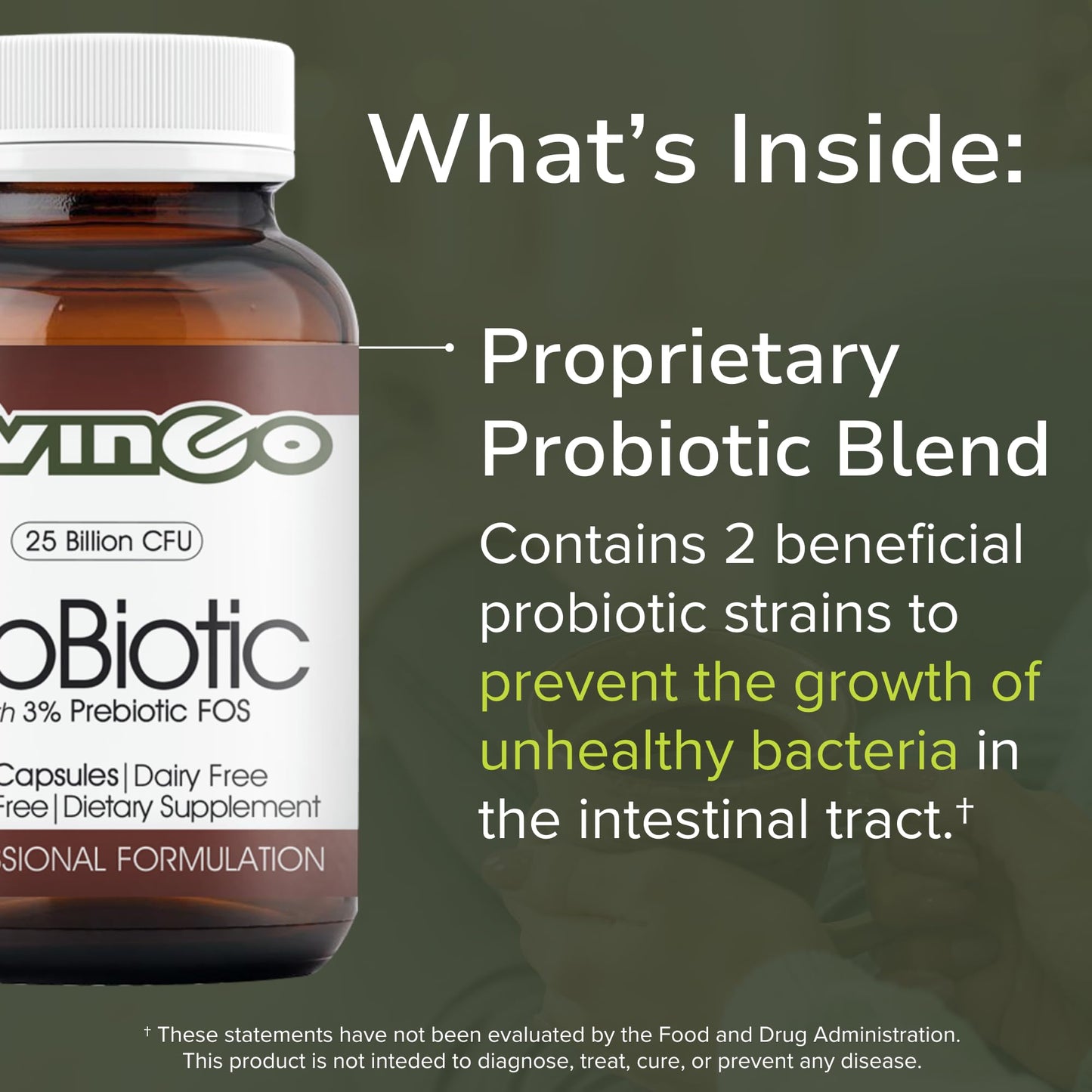 Vinco ProBiotic Daily Supplement 90 Capsules