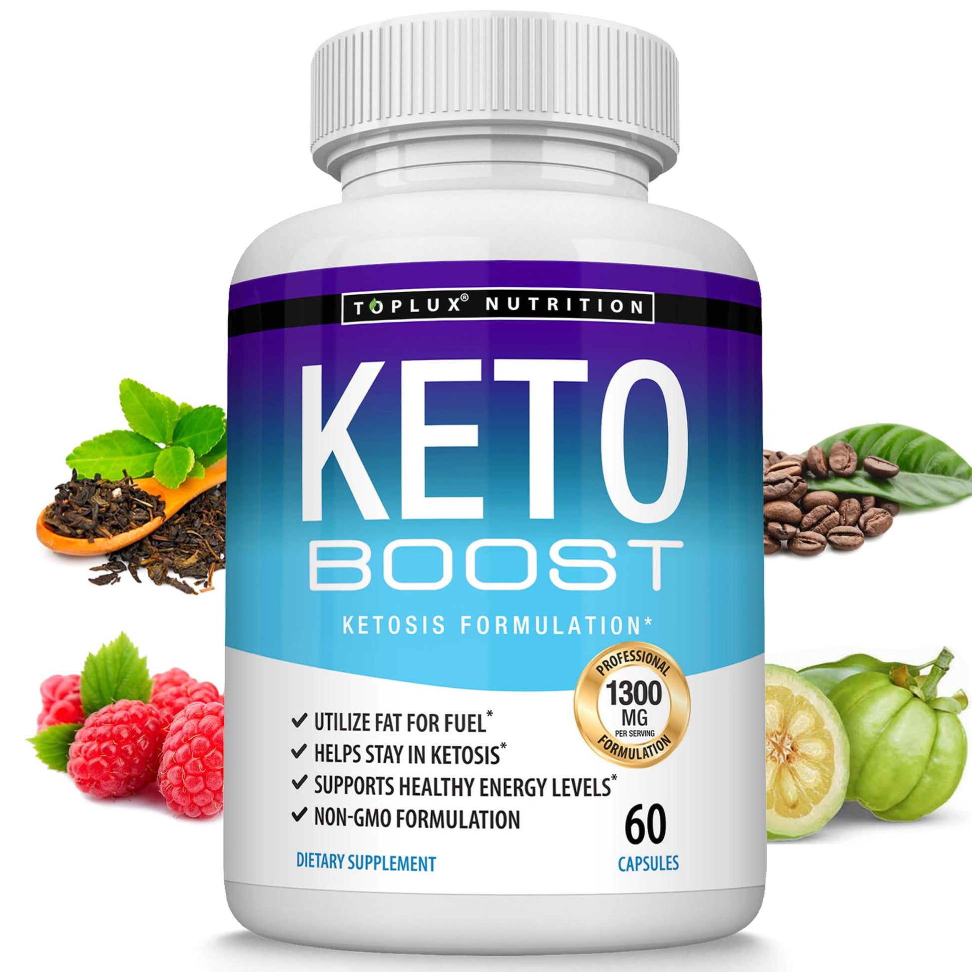Toplux Keto Boost Diet Pills Capsules 60 Count