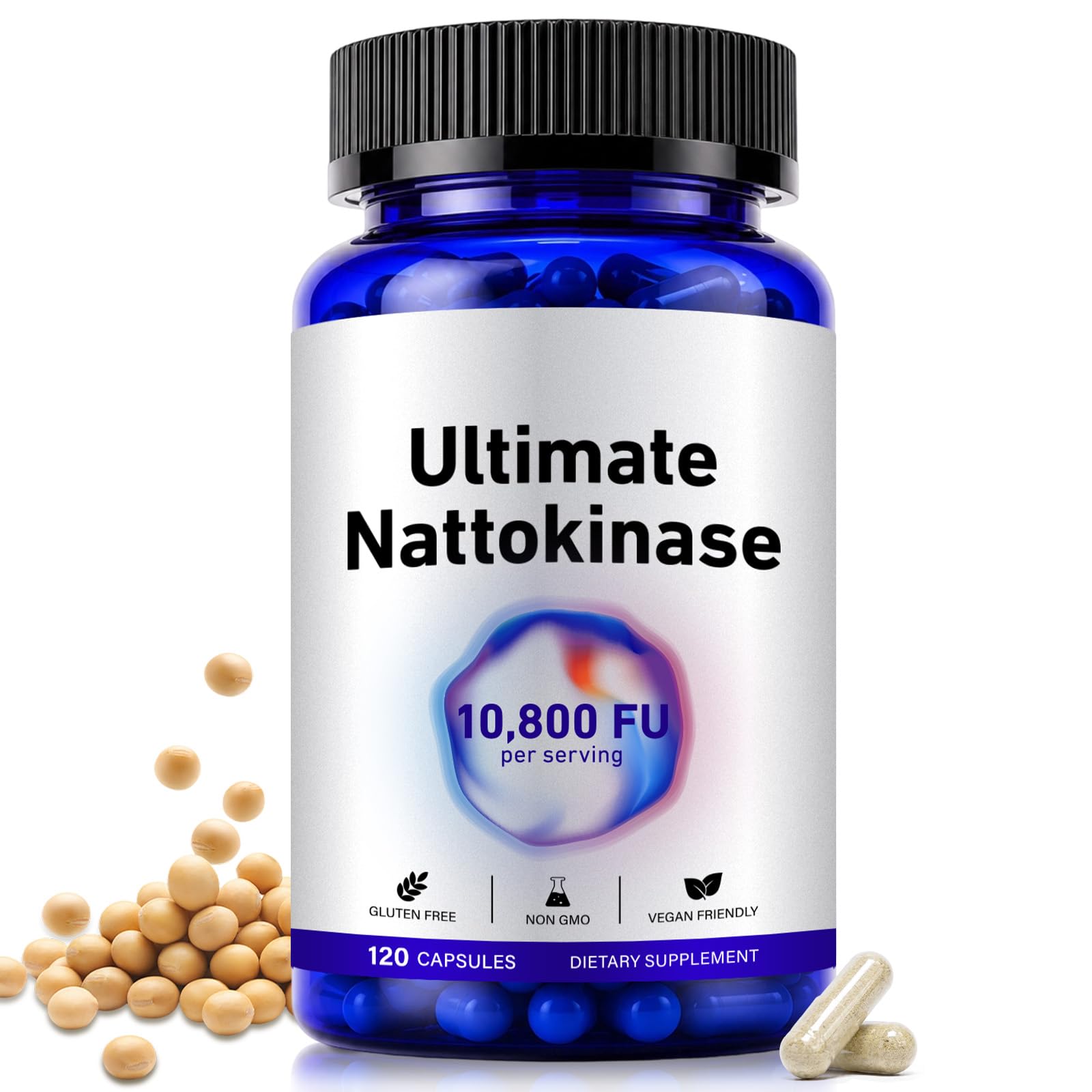 Nutre Forte Nattokinase Supplement, 120 Capsules