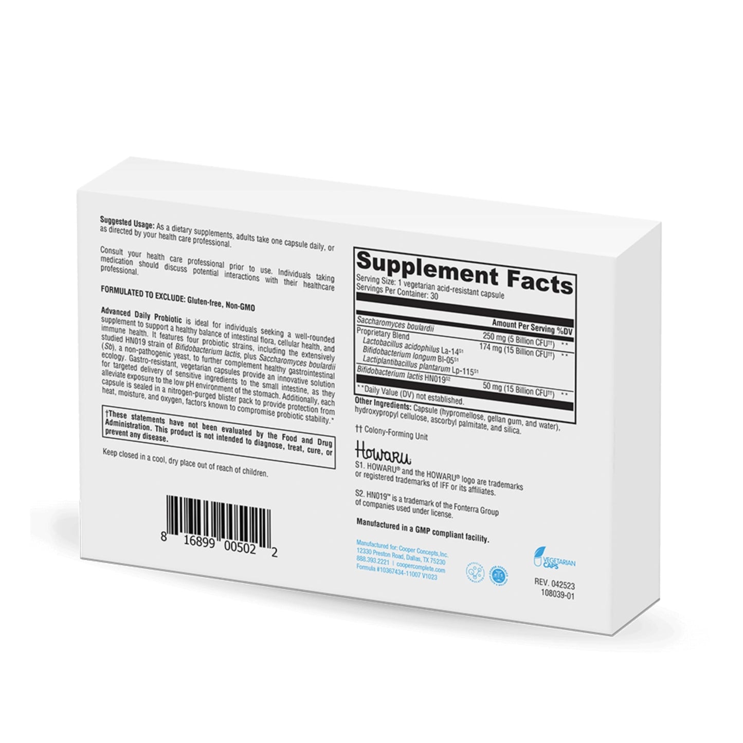 Cooper Complete Probiotic Capsule 60 Count