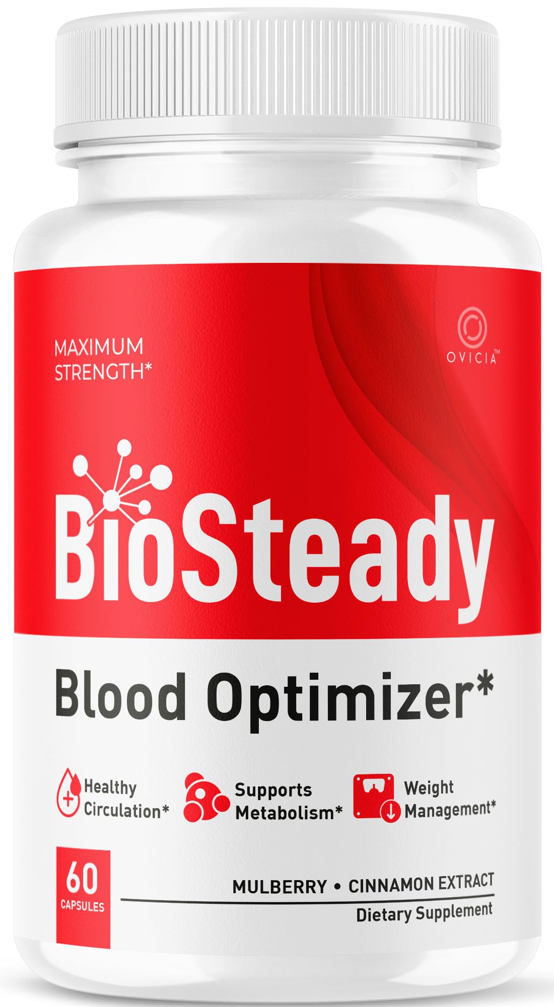 OVICIA Biosteady Capsules, 60 Capsules