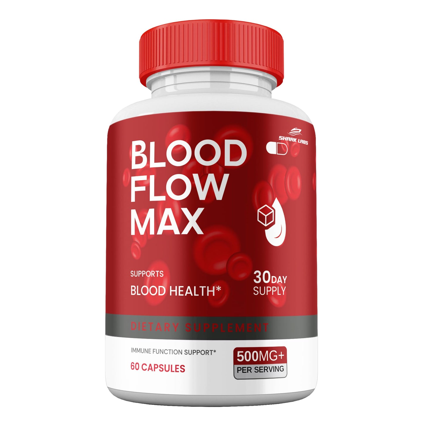 Shark Labs Blood Flow Max Capsule, 60 Count
