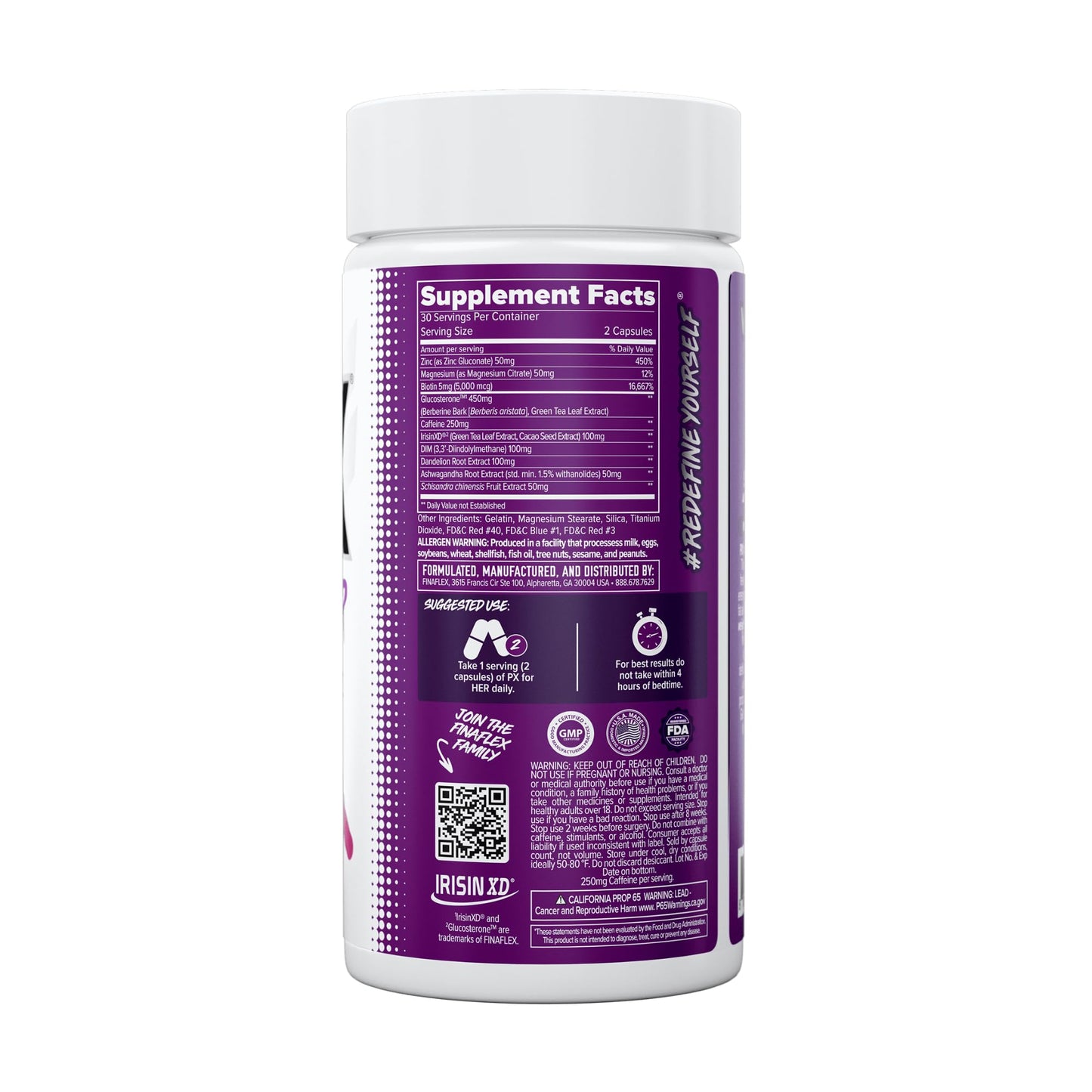 FINAFLEX PX for HER Capsule, 60 Count
