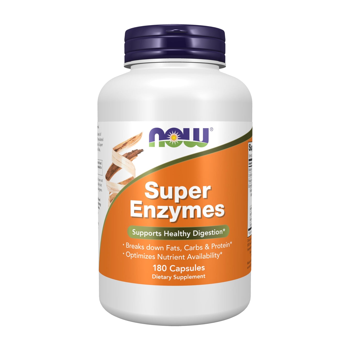 NOW Foods Super Enzymes Capsules 180 Count